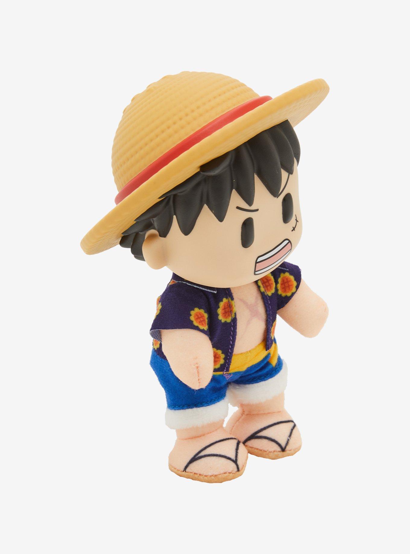 Great Eastern Entertainment One Piece FigureKey Monkey D. Luffy (Dressrosa) 4 Inch Plush, , alternate