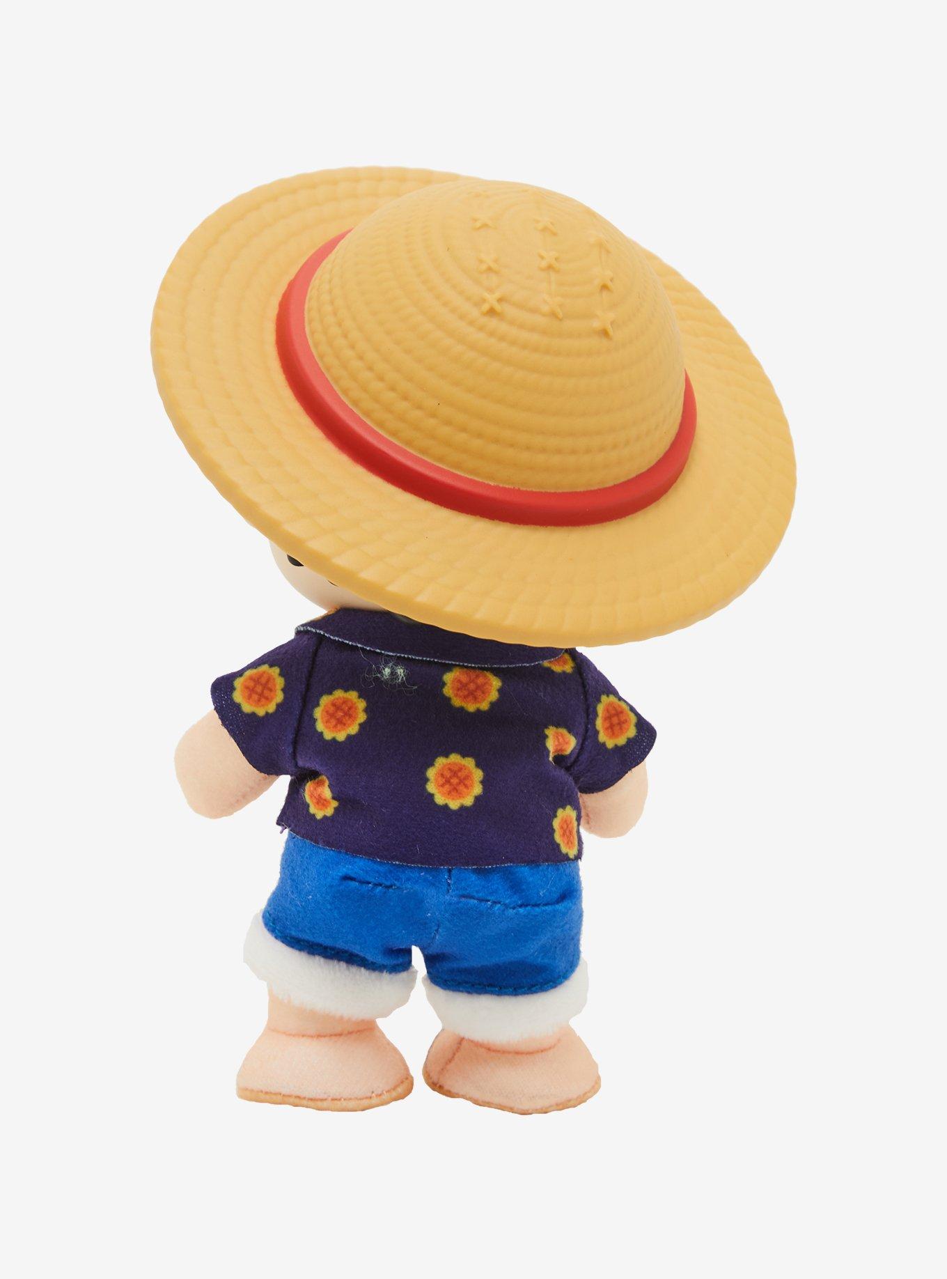 Great Eastern Entertainment One Piece FigureKey Monkey D. Luffy (Dressrosa) 4 Inch Plush, , alternate