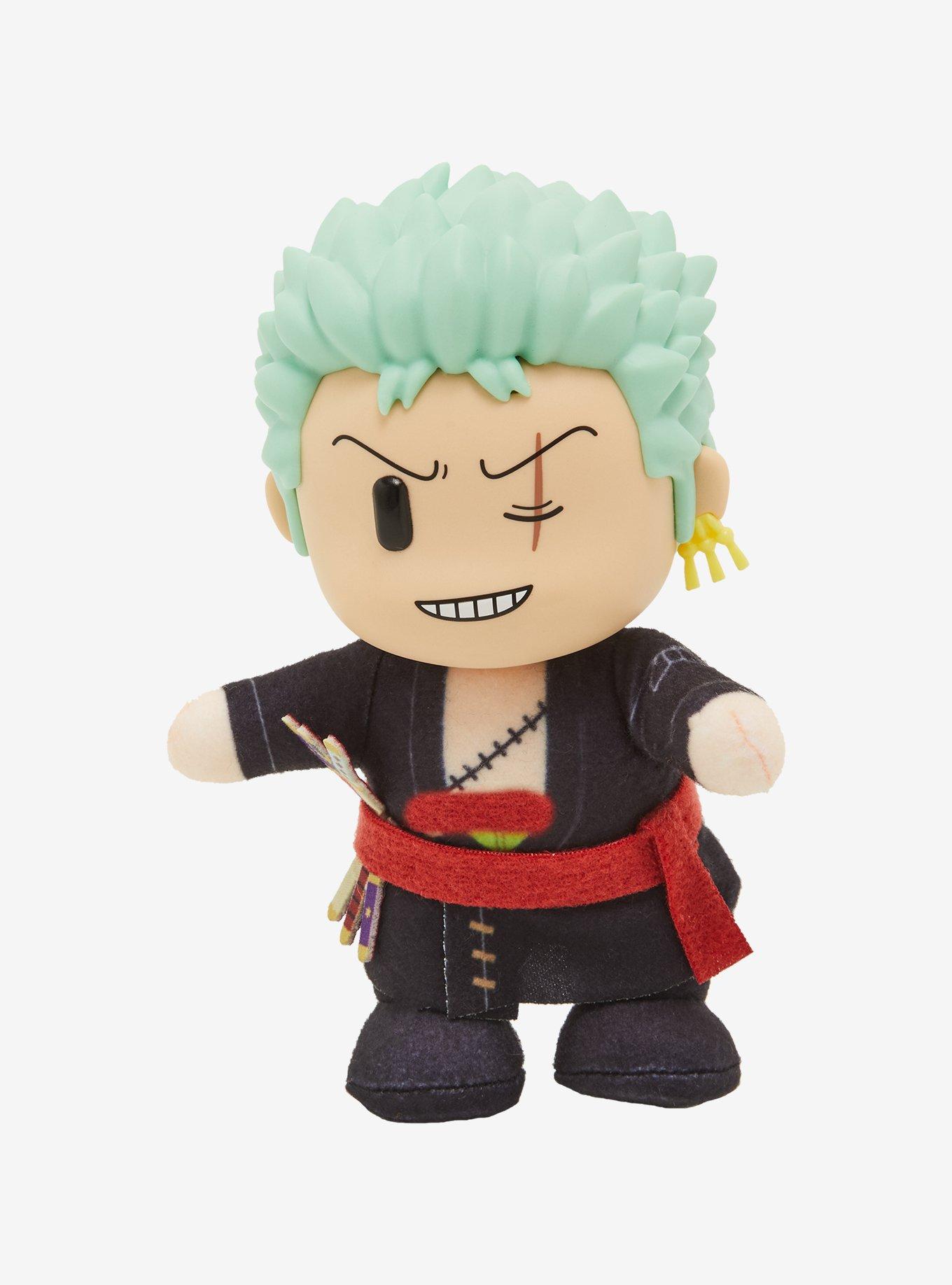 Great Eastern Entertainment One Piece FigureKey Roronoa Zoro 4 Inch Plush, , alternate