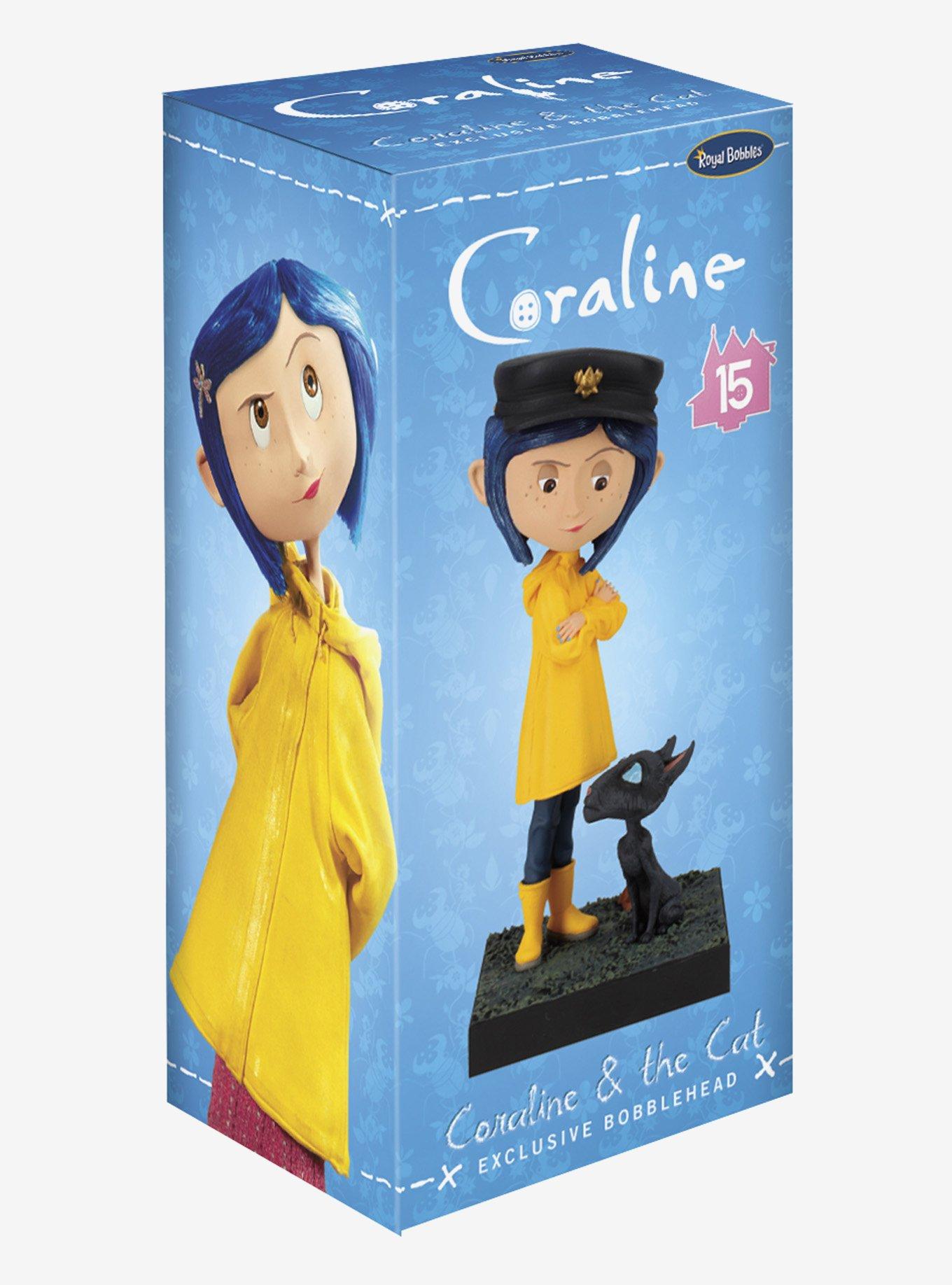 Royal Bobbles Coraline & Cat Bobblehead, , alternate