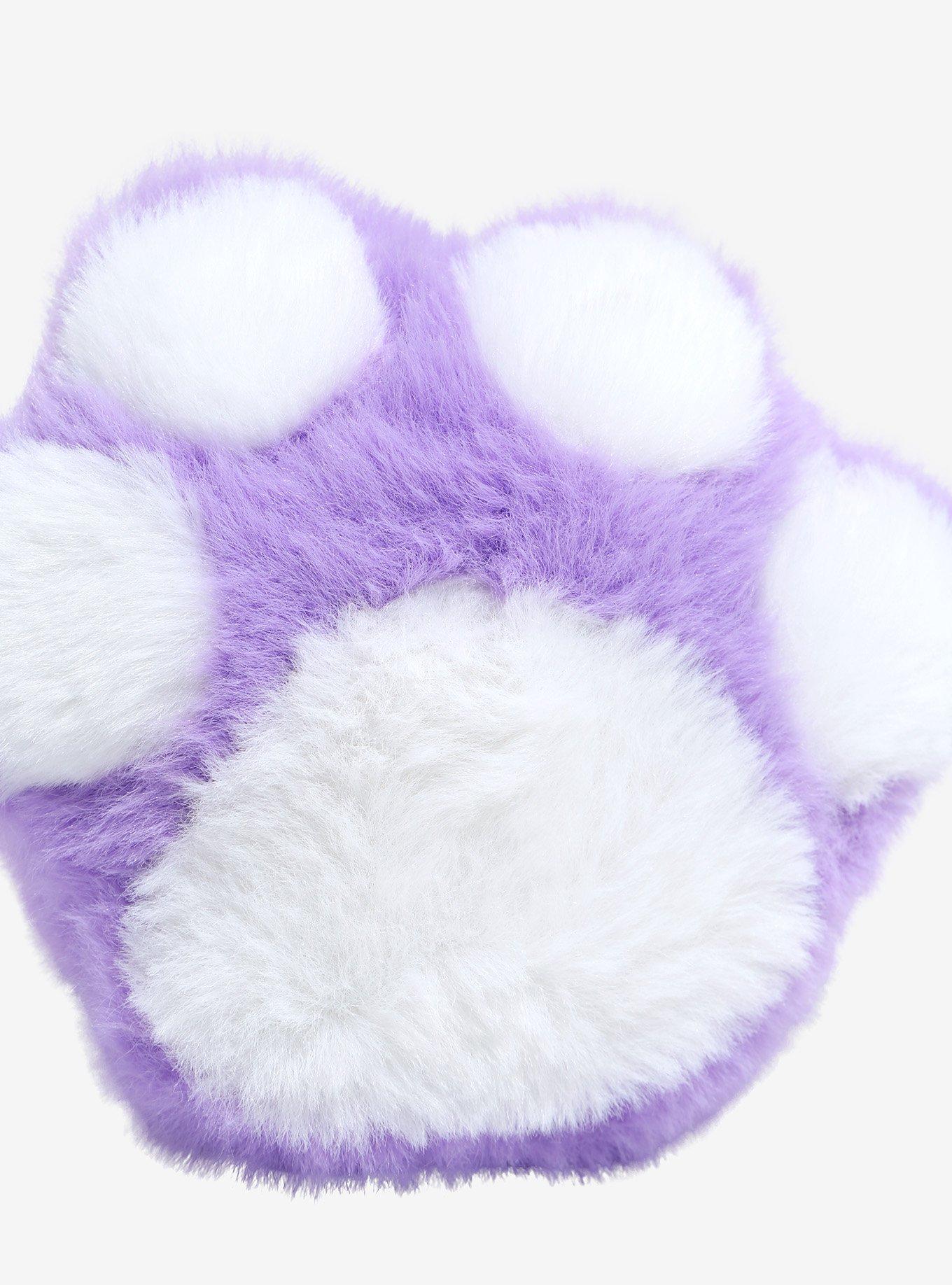 Cat Paw Glitter Highlighter Puff Pom, , alternate