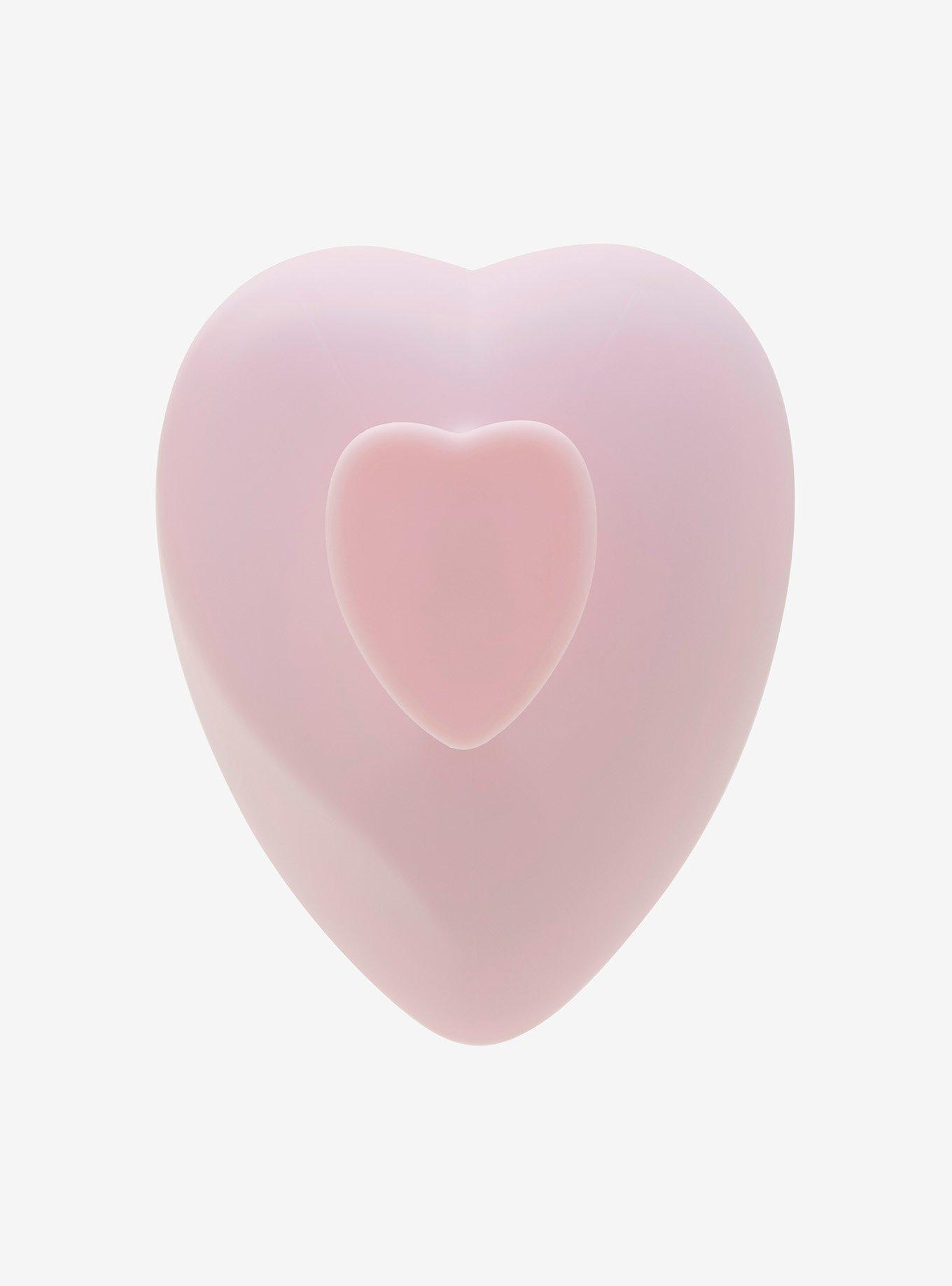 Pink Heart Shampoo Brush & Scalp Massager, , alternate