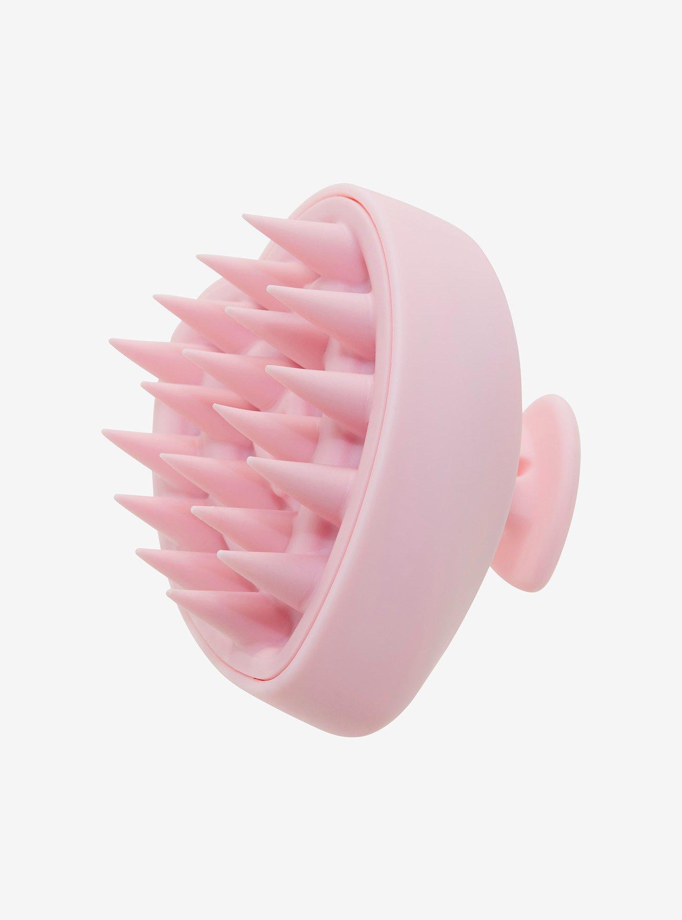 Pink Heart Shampoo Brush & Scalp Massager, , alternate