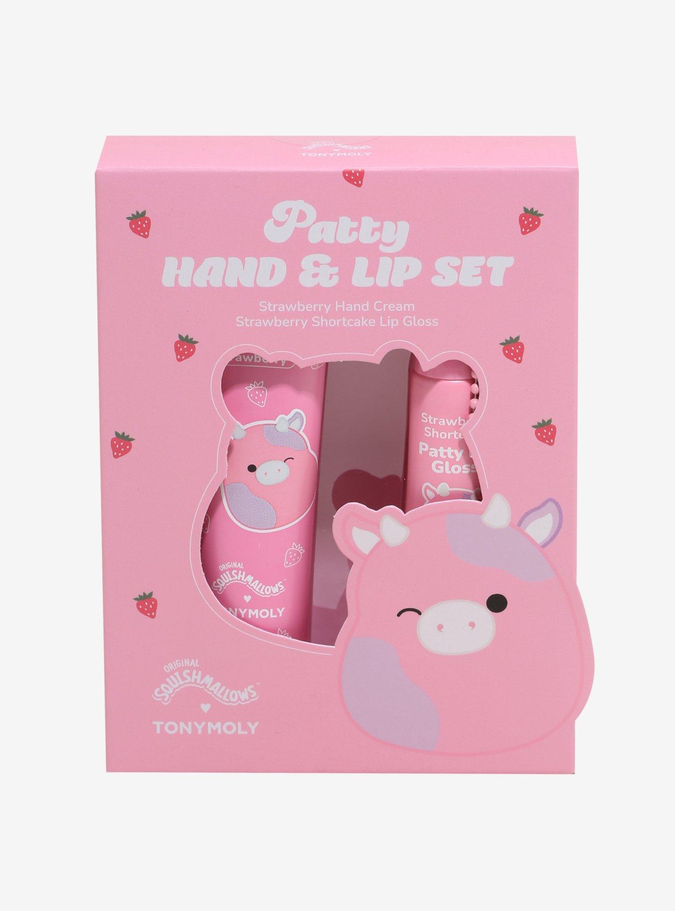 Squishmallows X TONYMOLY Patty Hand Cream & Lip Gloss Set, , hi-res