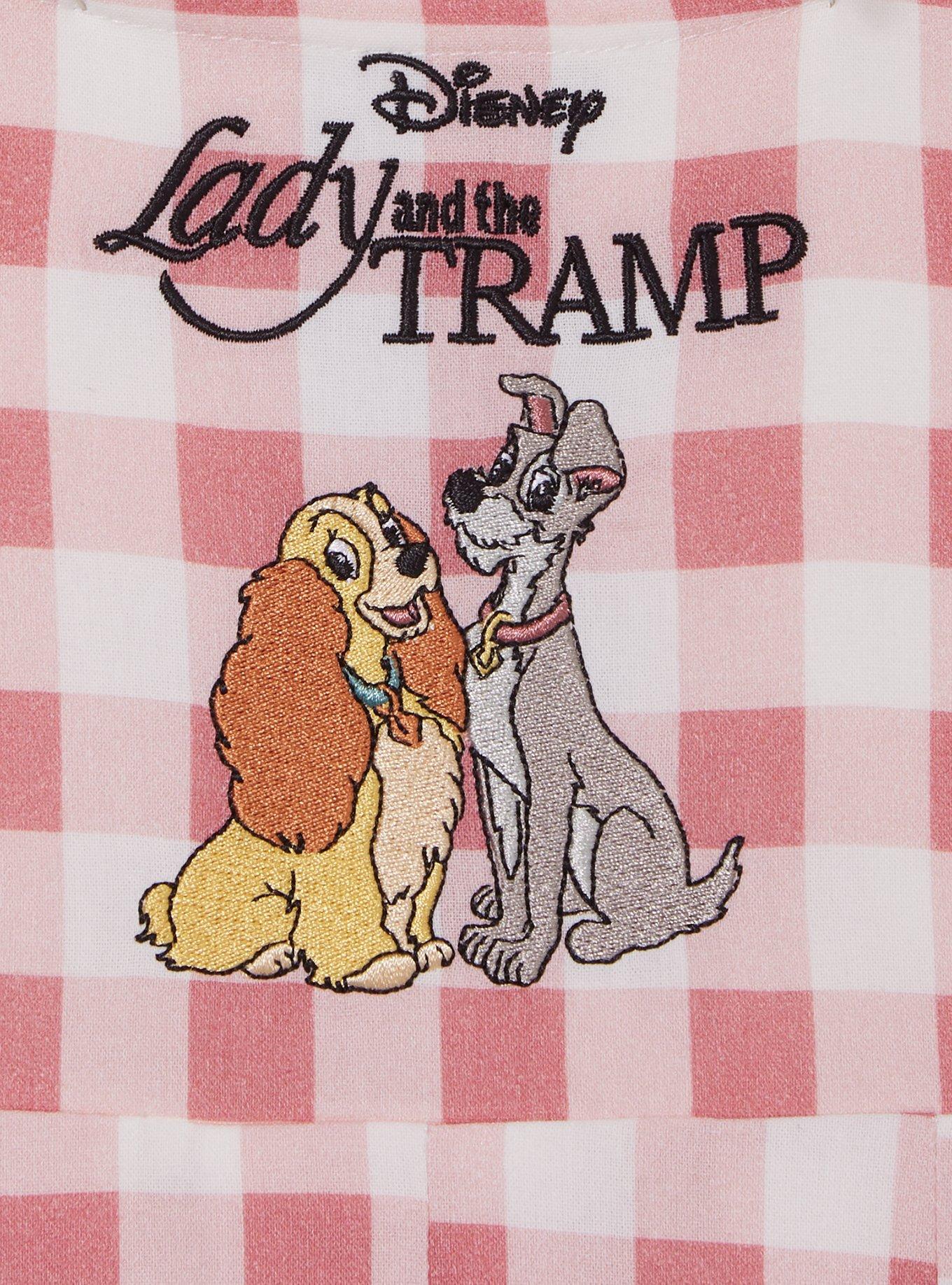 Disney Lady and the Tramp Gingham Pleated Toddler Dress &mdash; BoxLunch Exclusive, , alternate