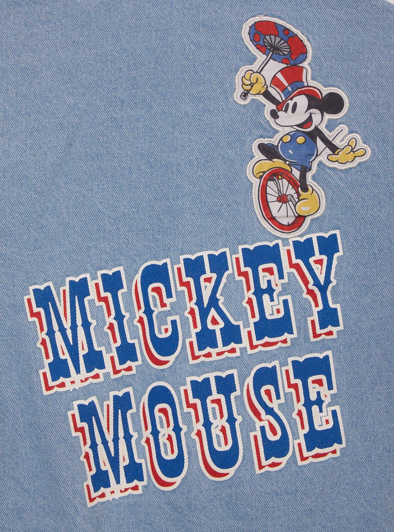 Disney Mickey Mouse & Friends Fair Toddler Denim Jacket - BoxLunch Exclusive, RED, alternate