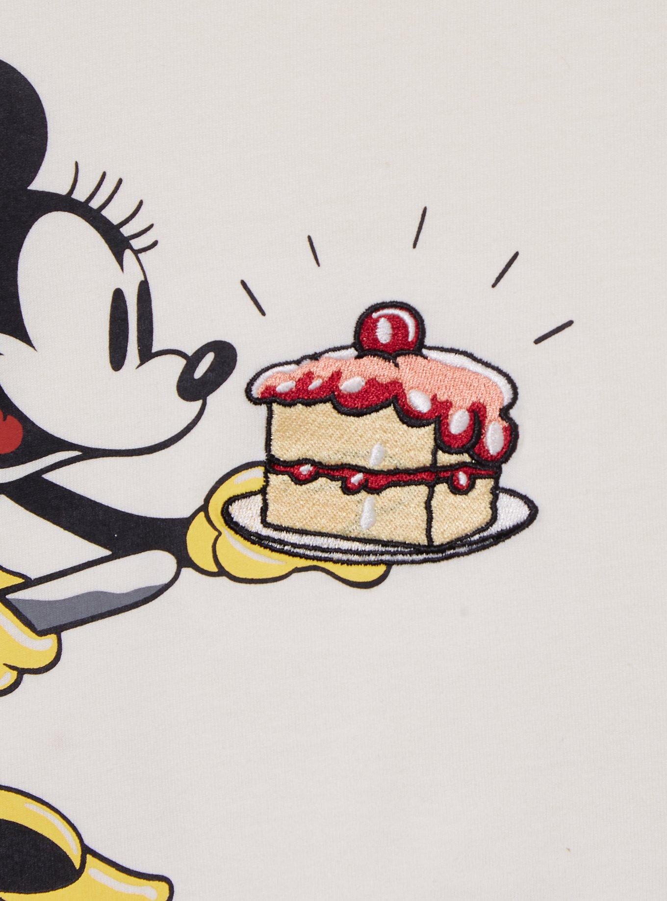 Disney Minnie Mouse Fair Retro Toddler Shirt and Shorts Set &mdash; BoxLunch Exclusive, RED, alternate