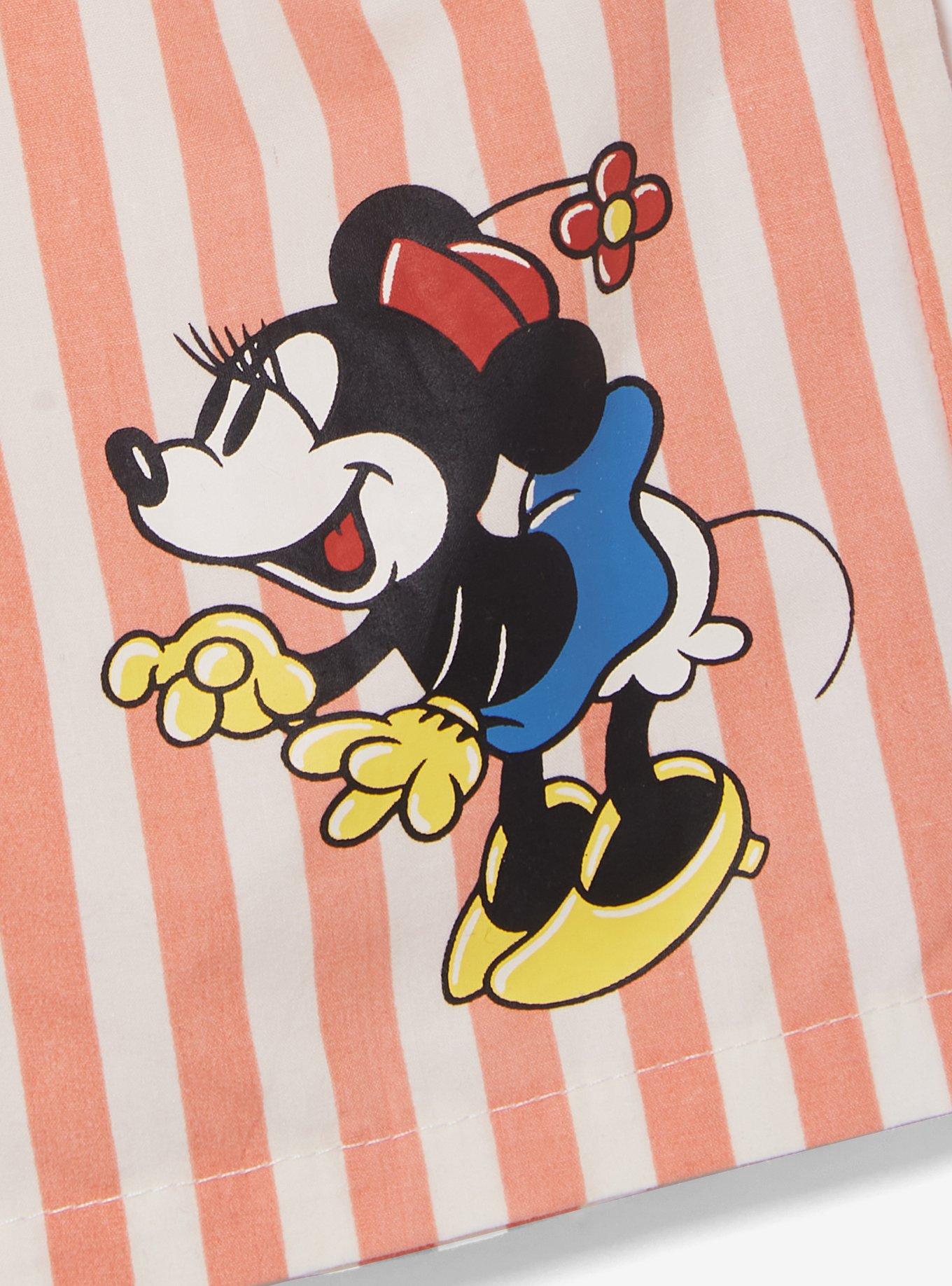 Disney Minnie Mouse Fair Retro Toddler Shirt and Shorts Set &mdash; BoxLunch Exclusive, RED, alternate