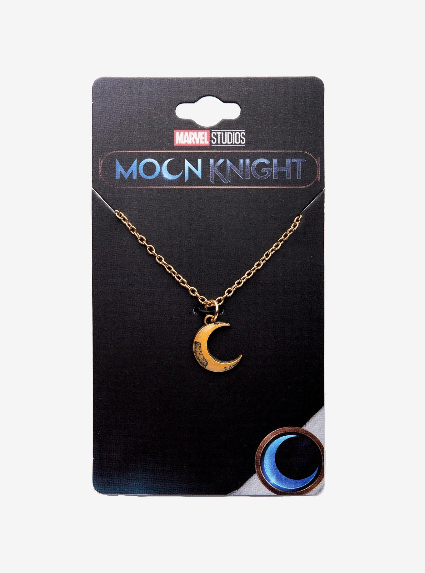 Marvel Moon Knight Crescent Necklace, , alternate