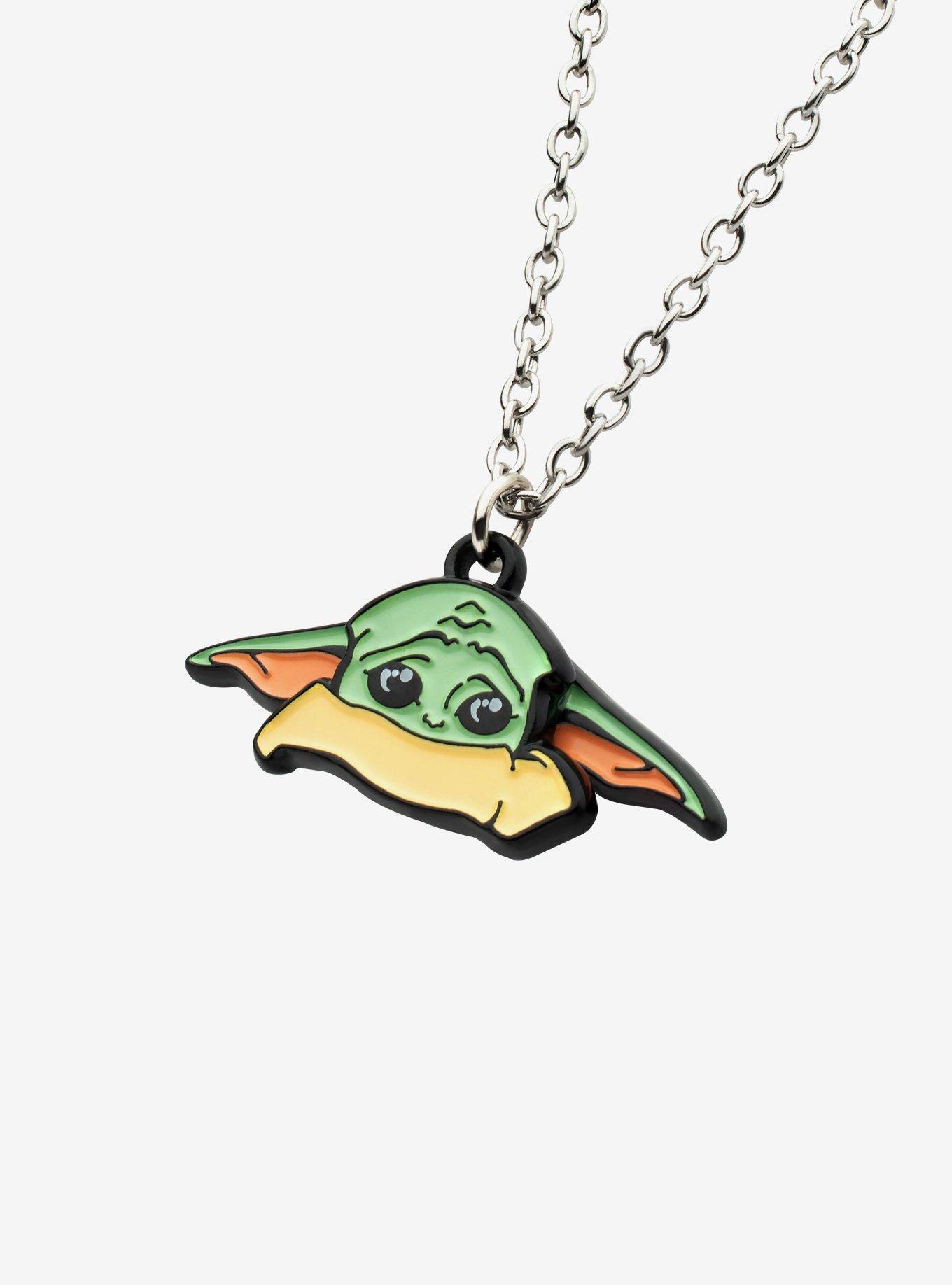 Star Wars The Mandalorian Grogu Sad Necklace, , hi-res