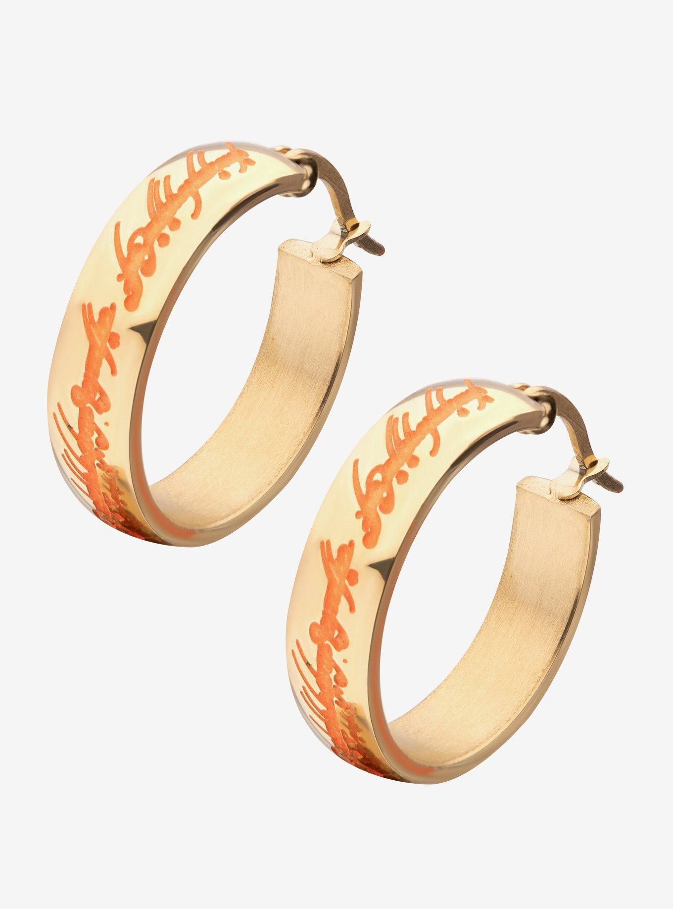 The Lord of the Rings Hoop Earrings, , hi-res