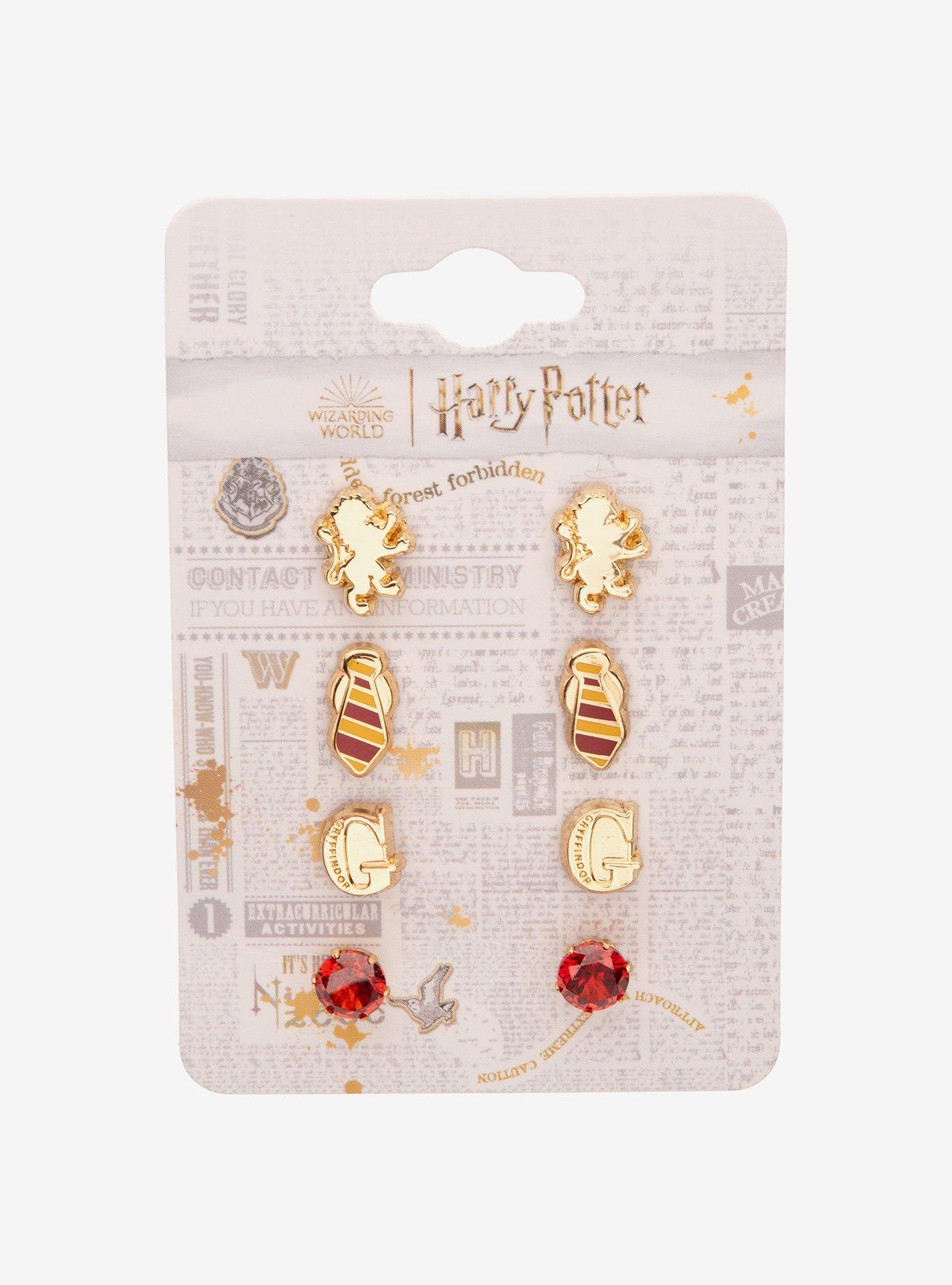 Harry Potter Gryffindor Stud Earring Set, , hi-res