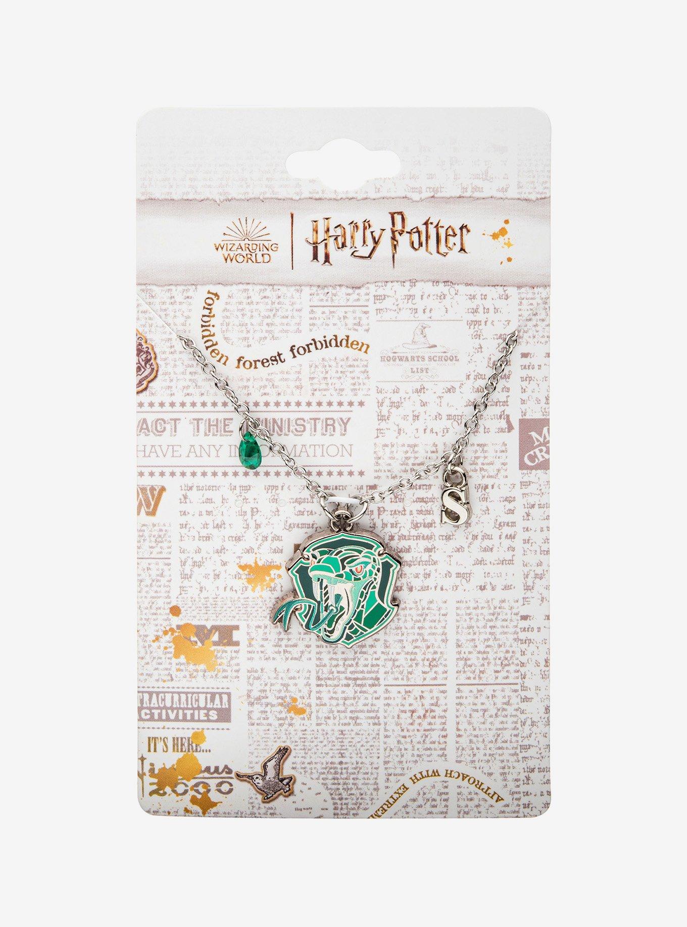 Harry Potter Slytherin Pendant Necklace, , alternate