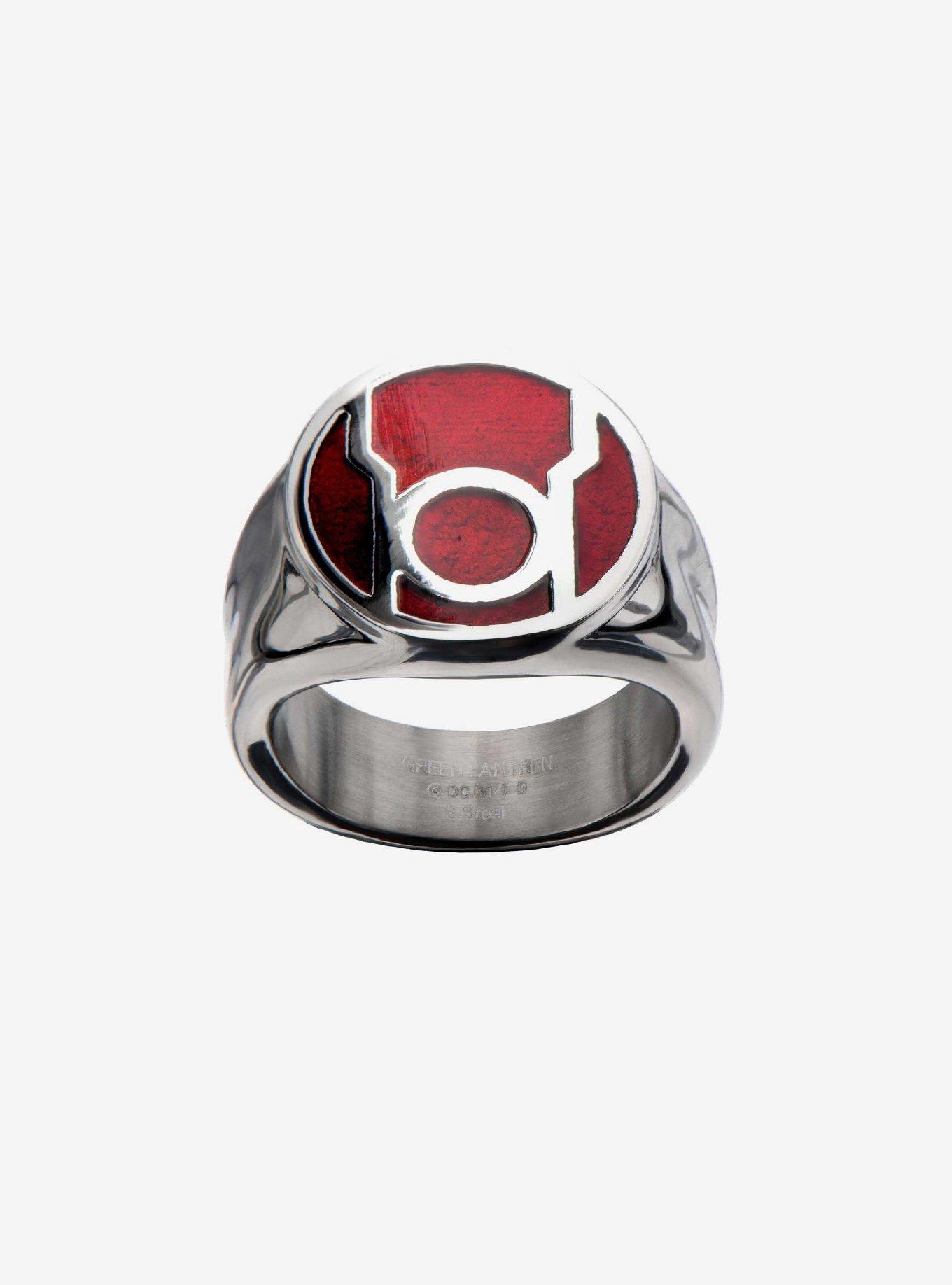 DC Comics Red Lantern Ring, , hi-res