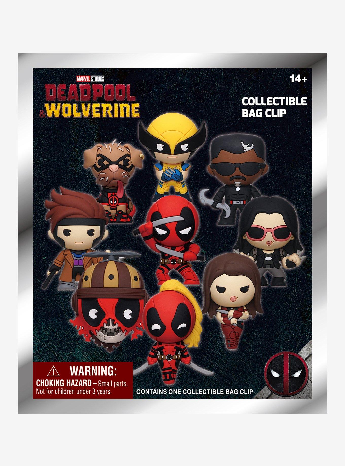 Marvel Deadpool & Wolverine Character Blind Bag Figural Bag Clip, , hi-res