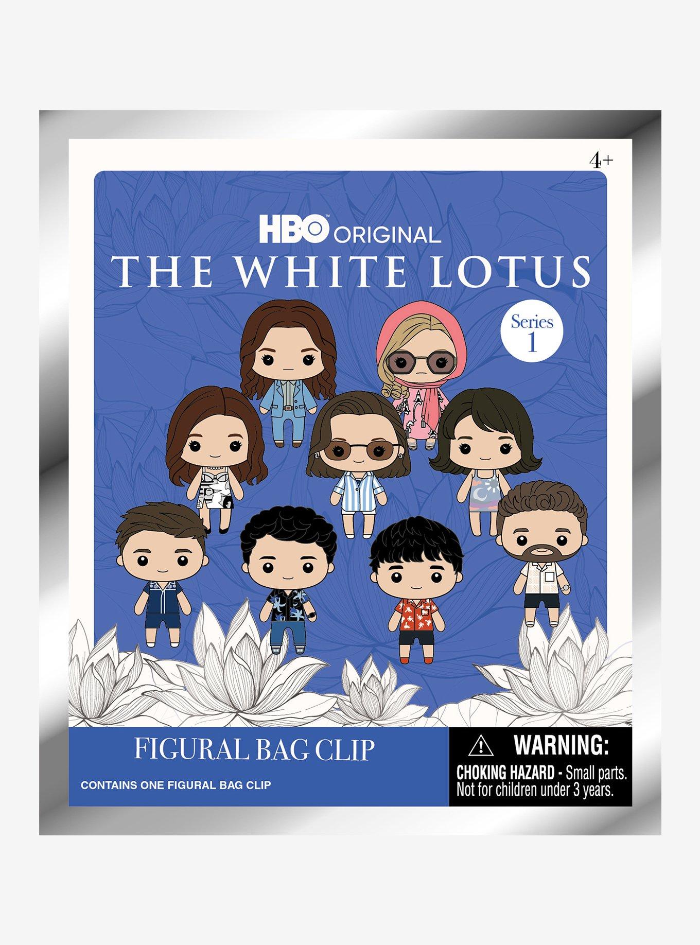 White Lotus Character Blind Bag Figural Bag Clip, , hi-res