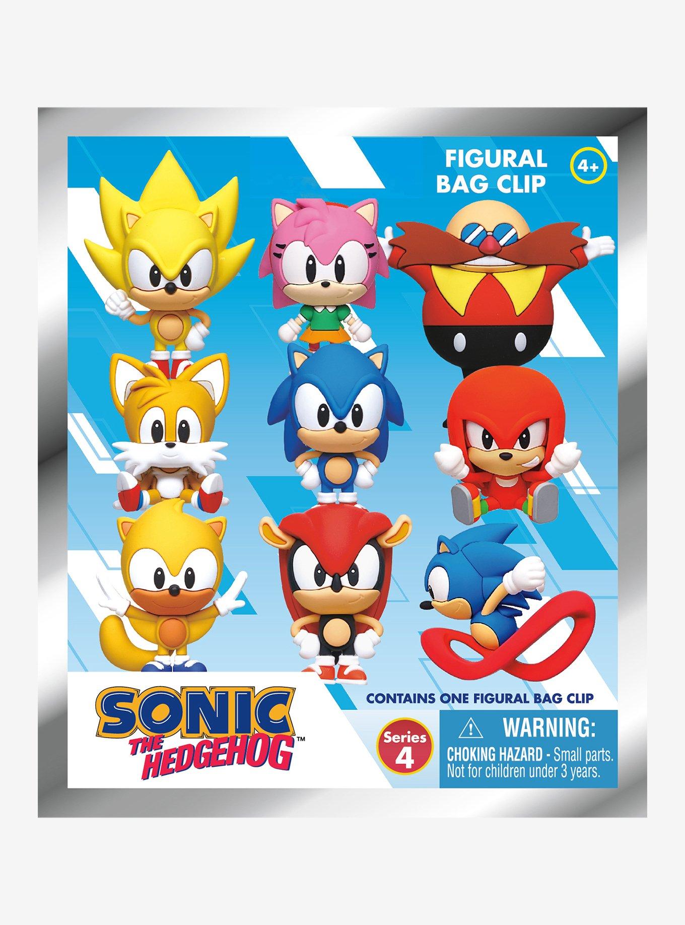 Sonic The Hedgehog Characters Blind Bag Figural Bag Clip, , hi-res