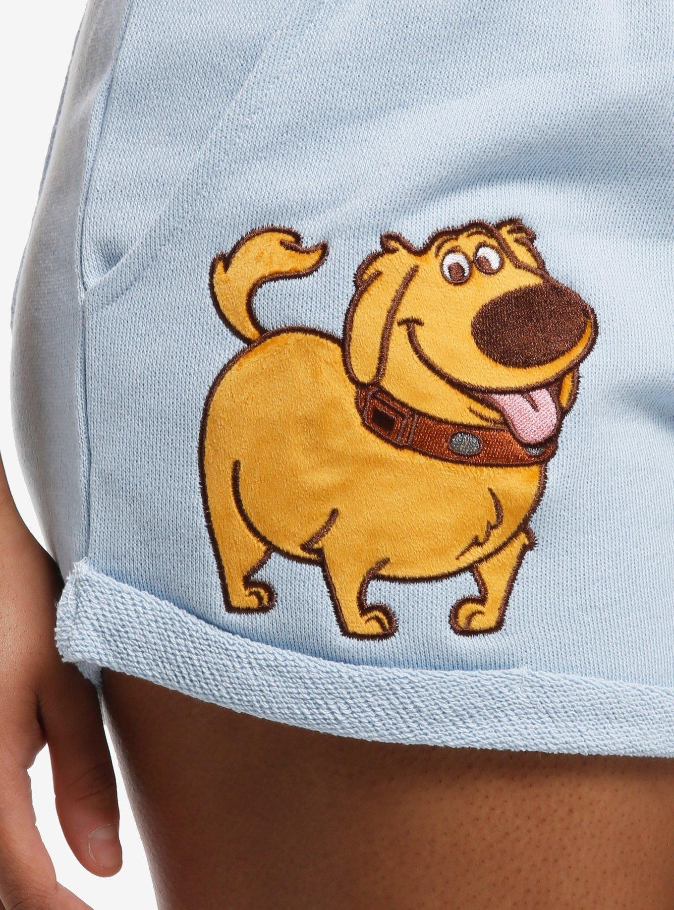 Her Universe Disney Pixar Up Dug Split Lounge Shorts, MULTI, alternate
