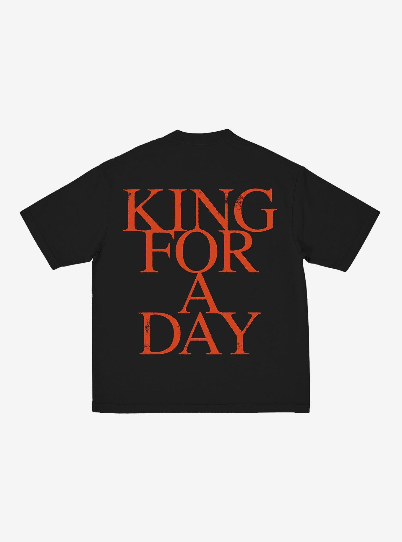 Pierce The Veil King For A Day Relaxed Fit Girls T-Shirt, , hi-res