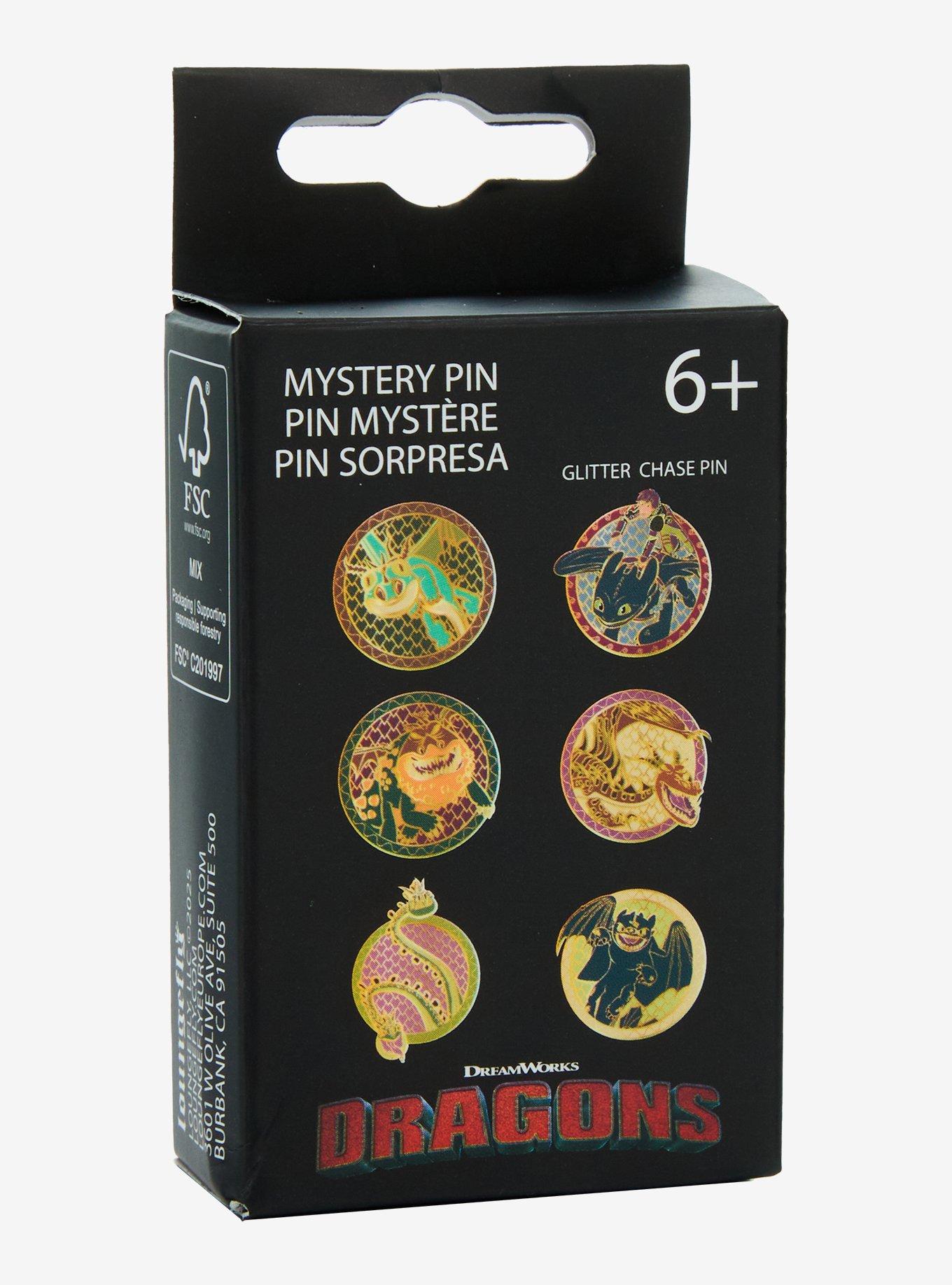 Loungefly How To Train Your Dragon Portrait Blind Box Enamel Pin, , hi-res