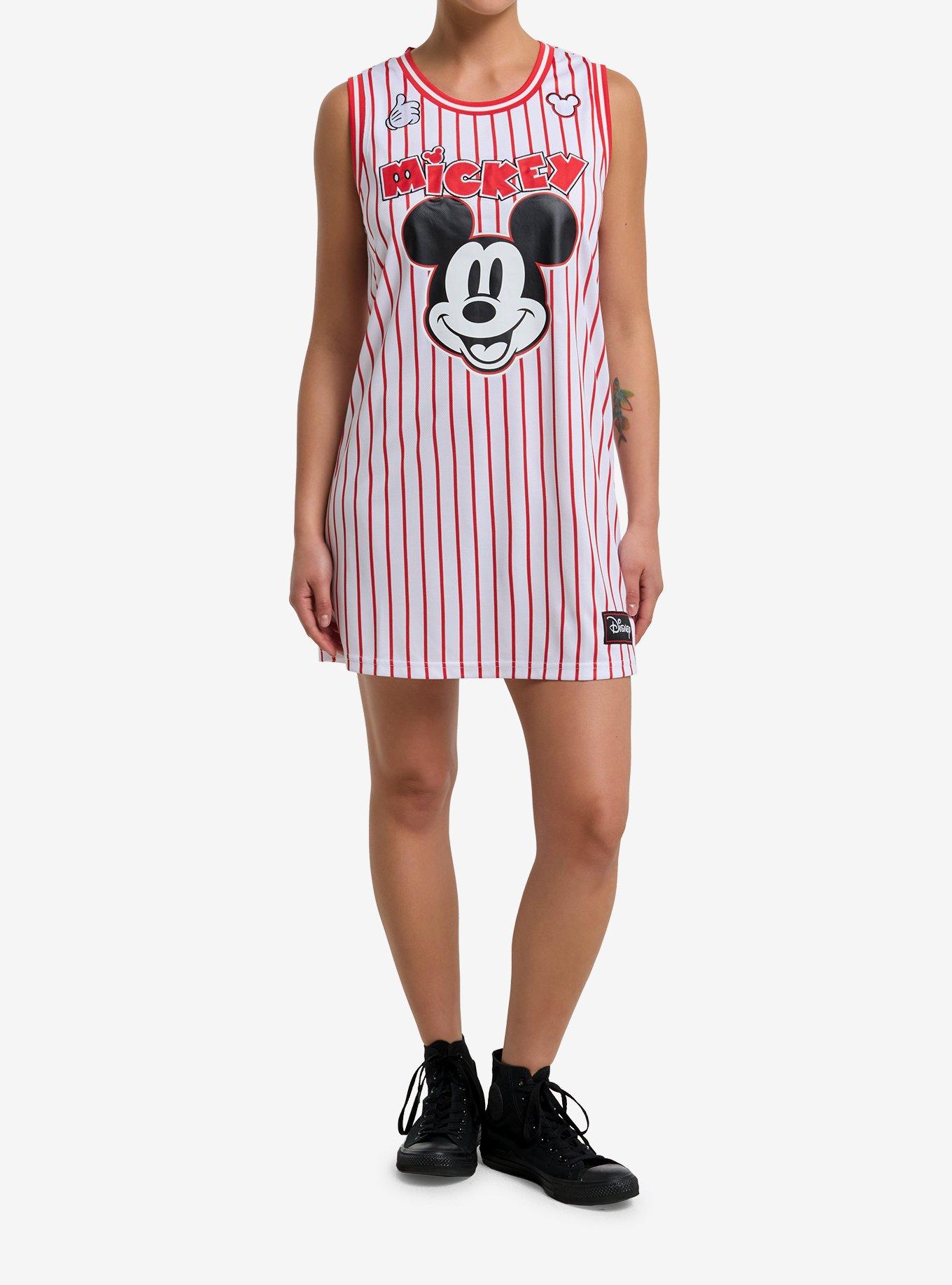 Her Universe Disney Mickey Mouse Basketball Jersey Dress, MULTI, alternate