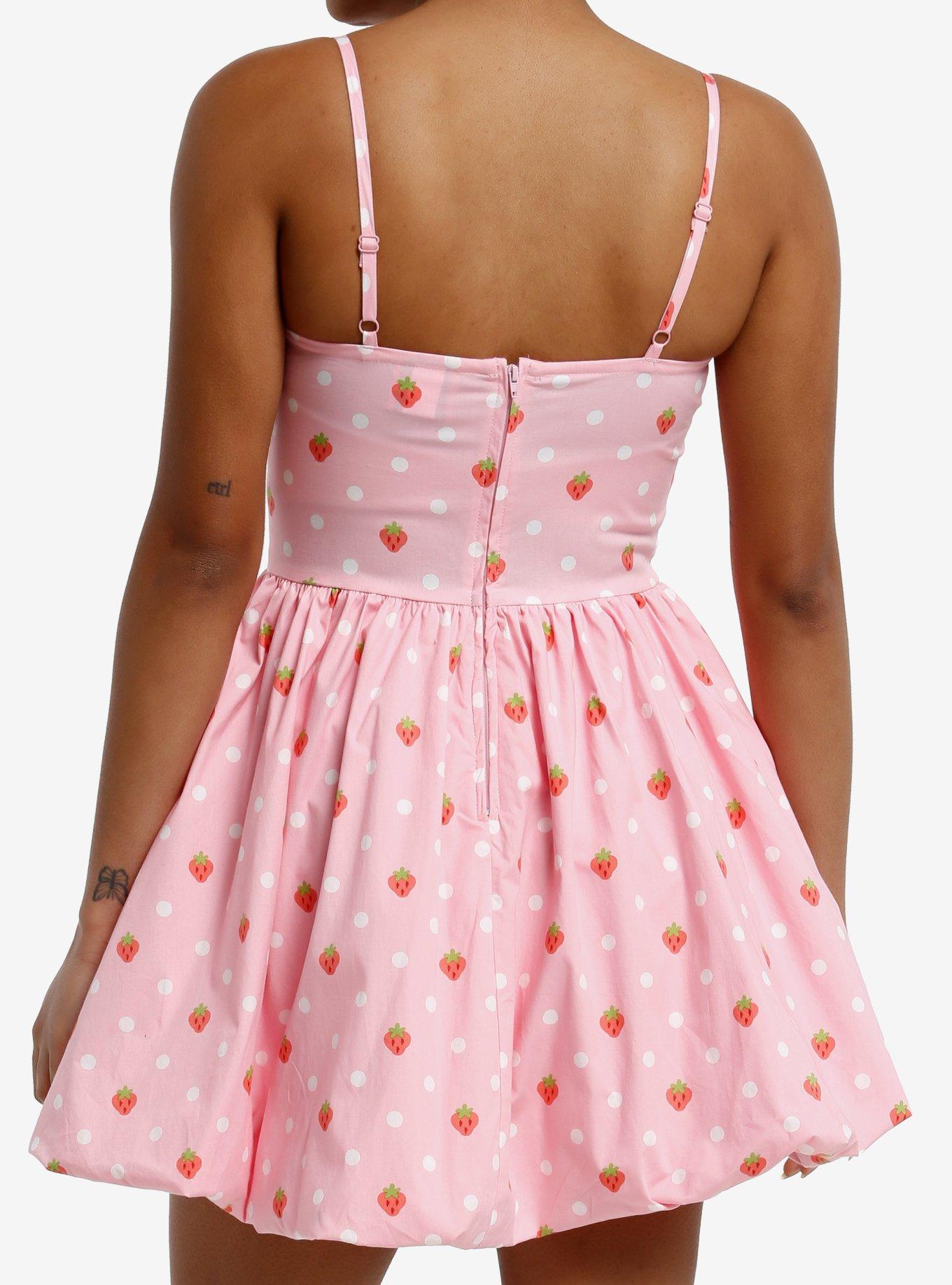 Strawberry Shortcake Cami Bubble Dress, MULTI, alternate