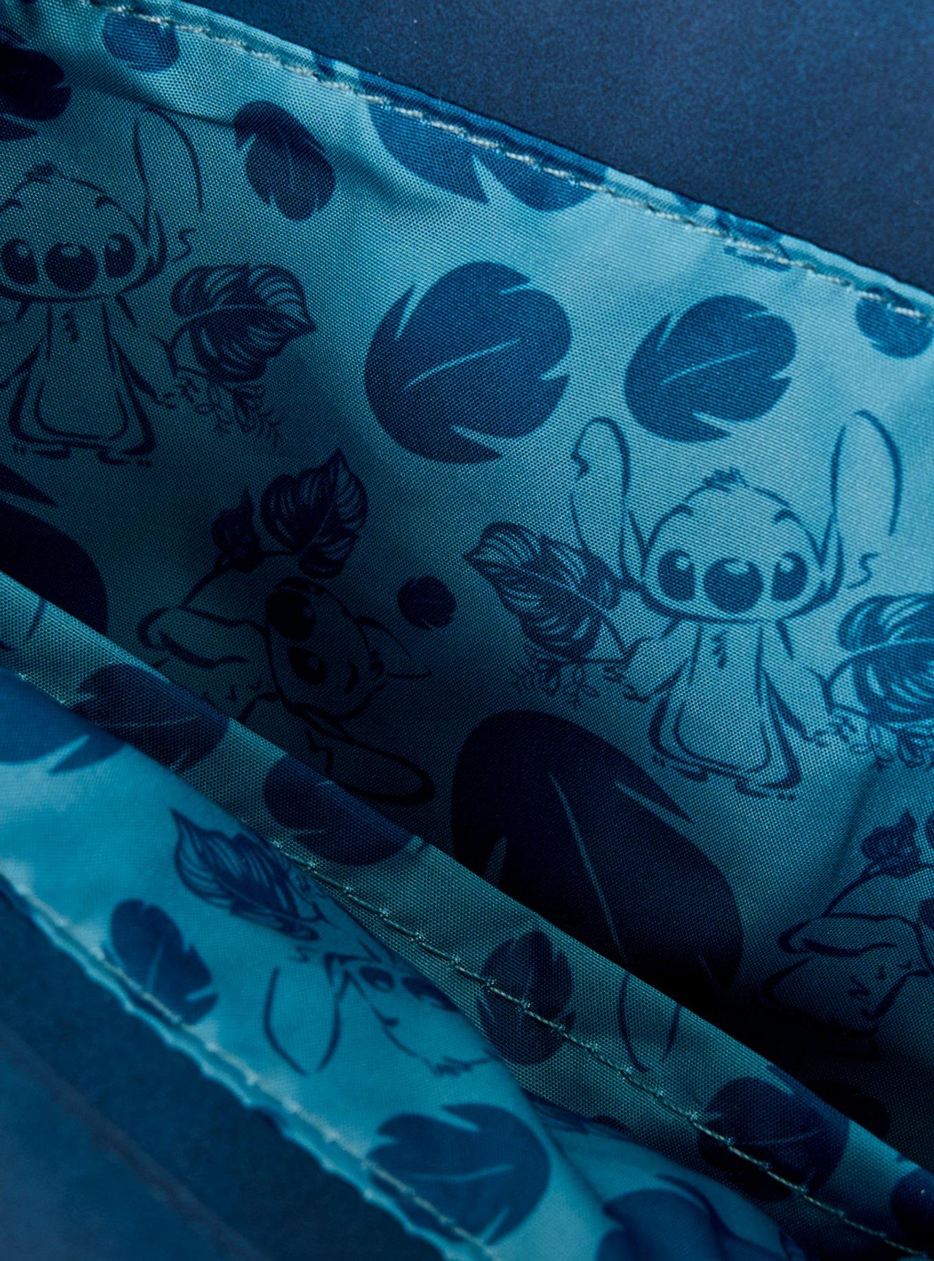 Loungefly Disney Lilo & Stitch Floral Embroidered Mini Backpack, , alternate