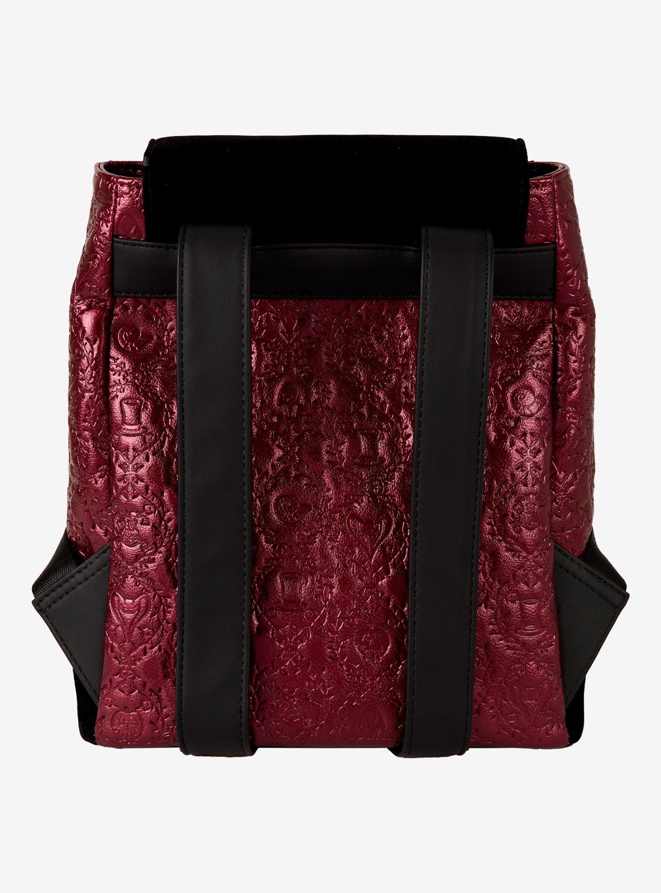 Loungefly Disney Villains Studded Mini Backpack