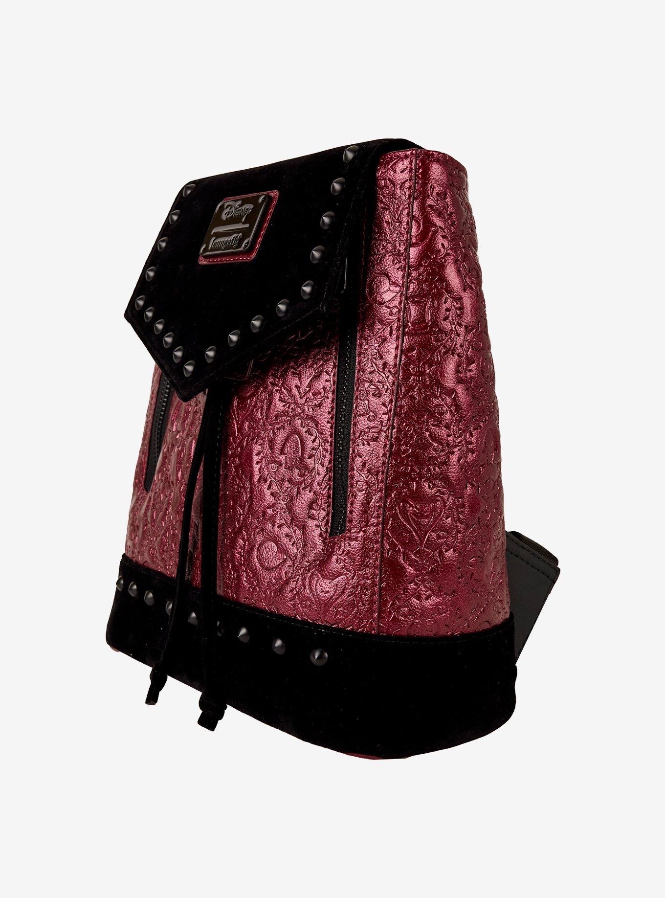 Loungefly Disney Villains Studded Mini Backpack