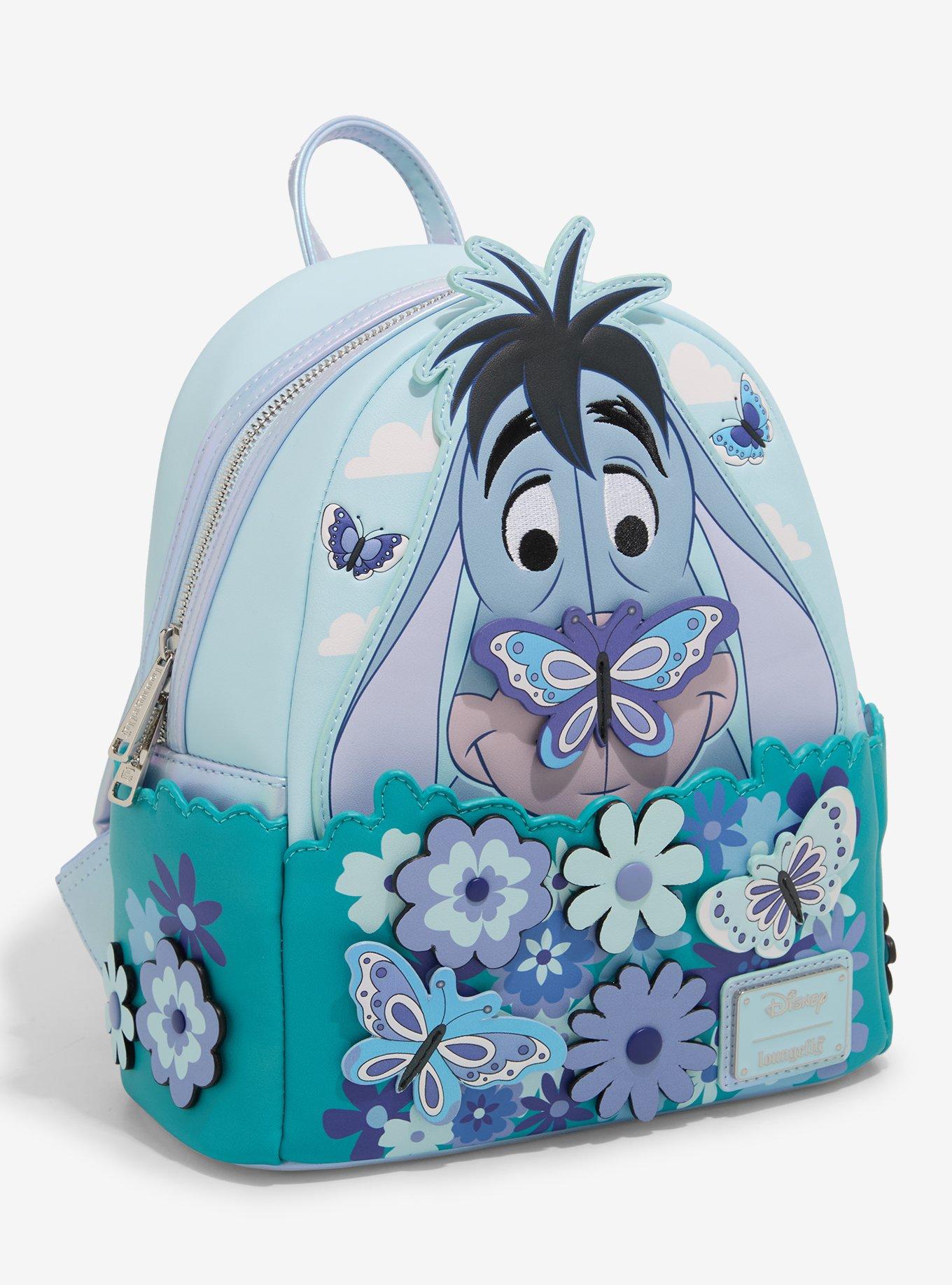 Loungefly Disney Winie the Pooh Eeyore Butterfly Mini Backpack, , hi-res