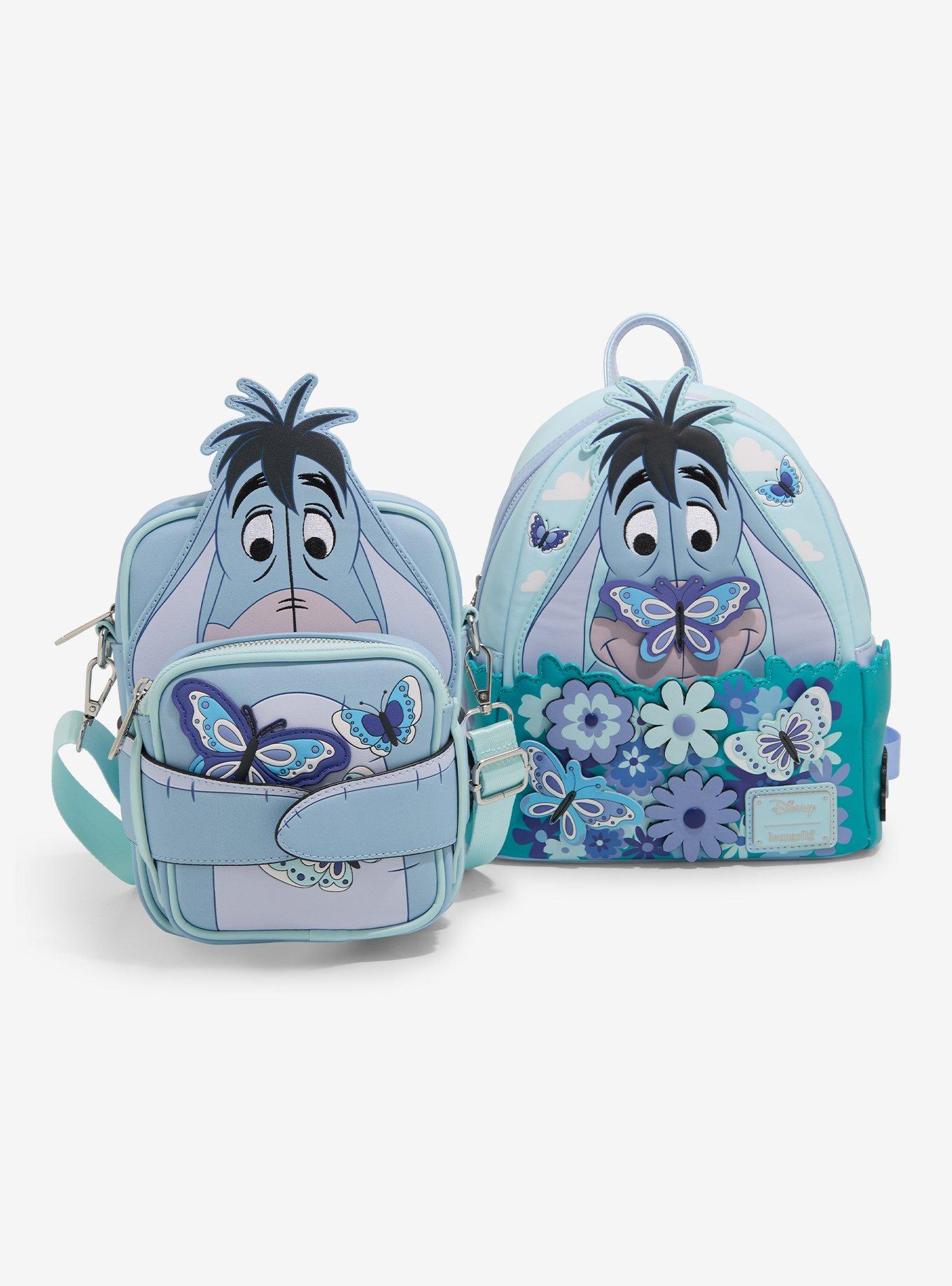 Loungefly Disney Winie the Pooh Eeyore Butterfly Mini Backpack, , alternate
