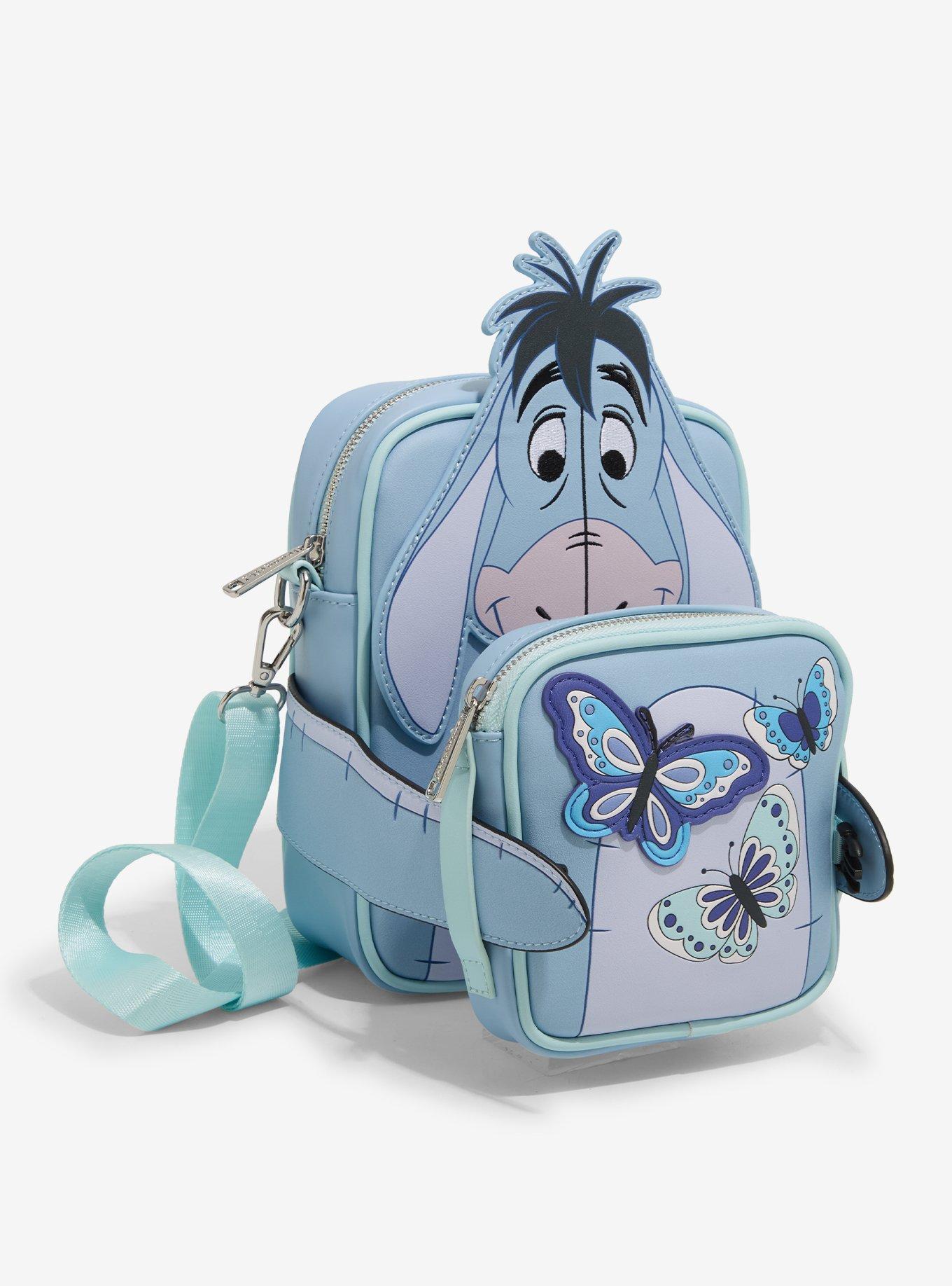 Loungefly Disney Winnie the Pooh Eeyore Butterfly Figural Crossbody Bag, , hi-res