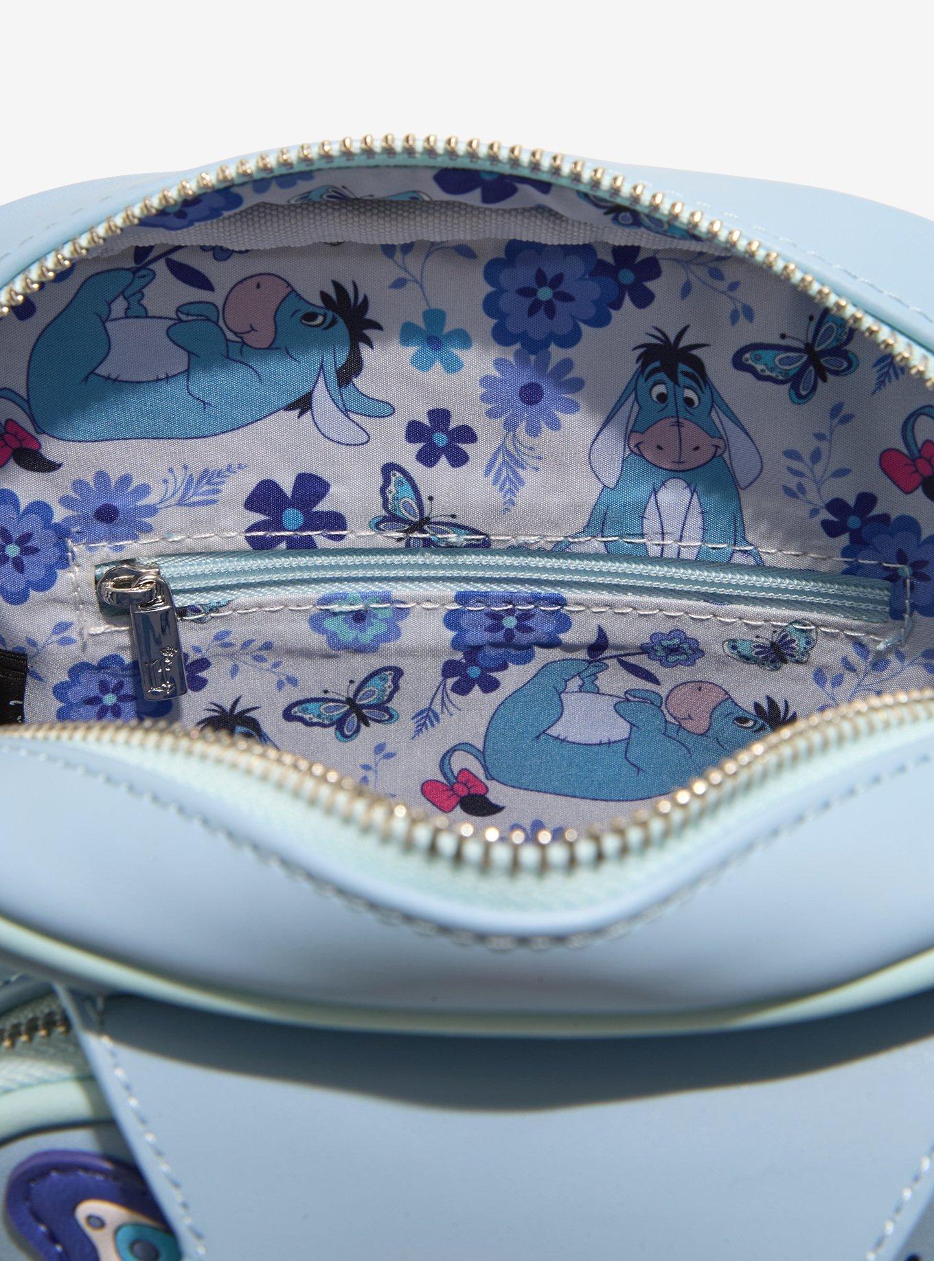 Loungefly Disney Winnie the Pooh Eeyore Butterfly Figural Crossbody Bag, , alternate