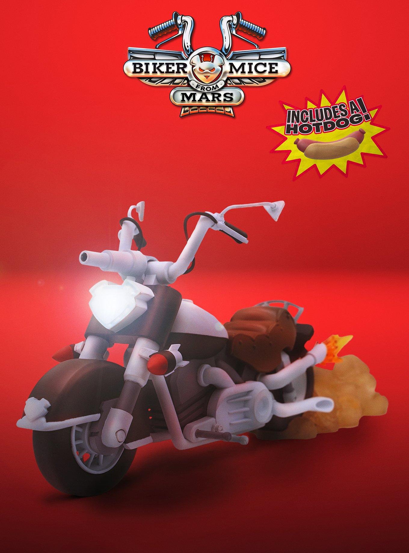 Biker Mice From Mars Throttle's Martian Monster Bike Vehicle, , hi-res