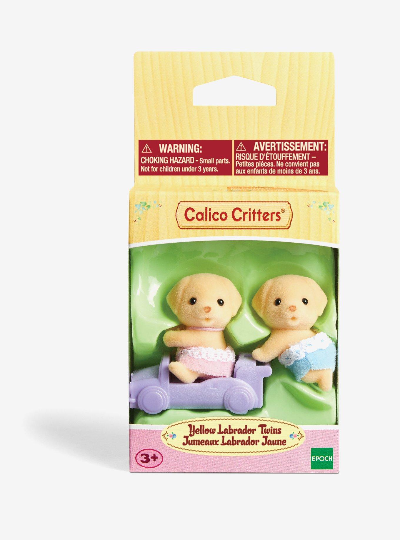 Calico Critters Yellow Labrador Twins Figure Set, , alternate