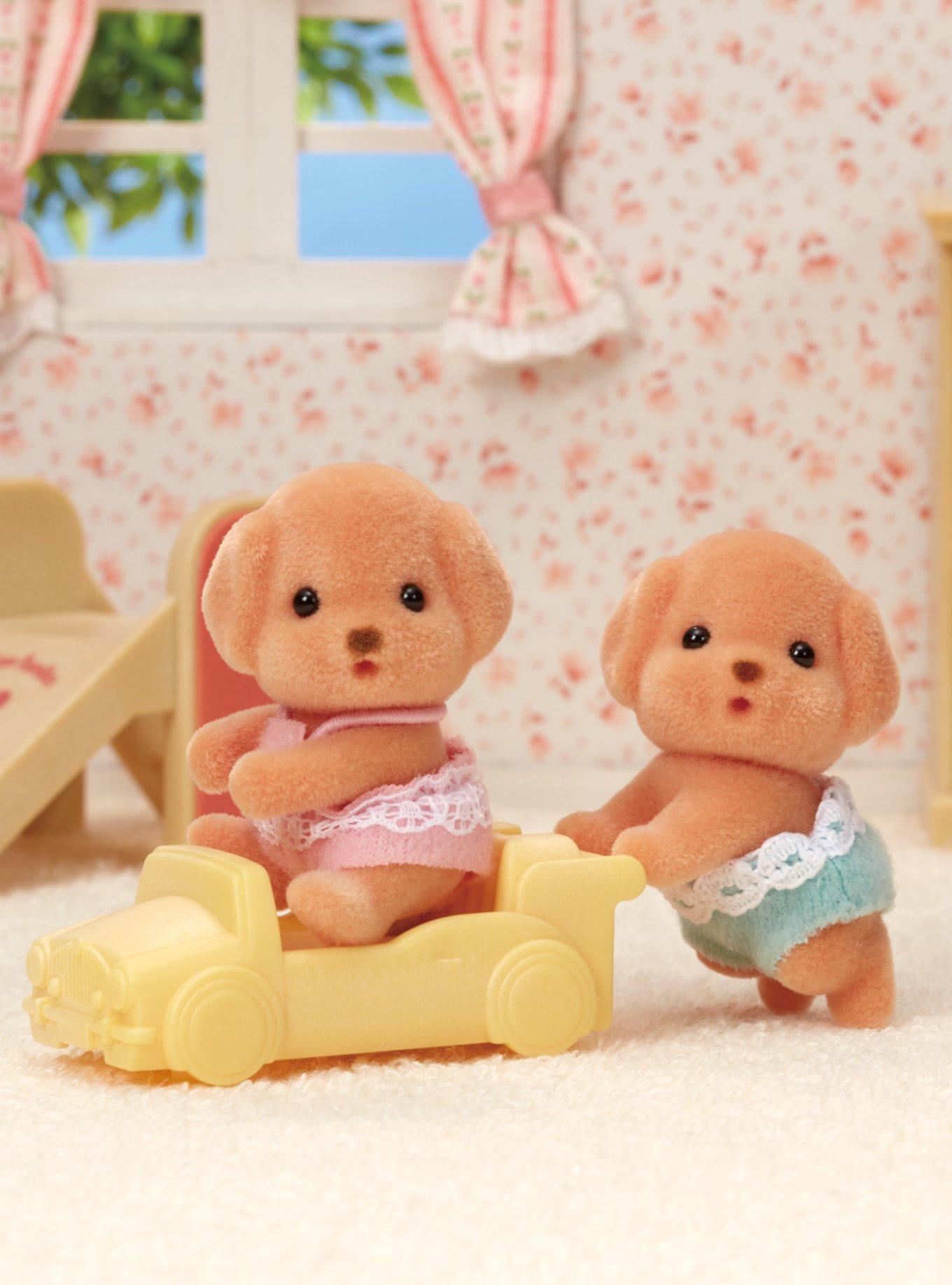 Calico Critters Toy Poodle Twins Figure Set, , hi-res