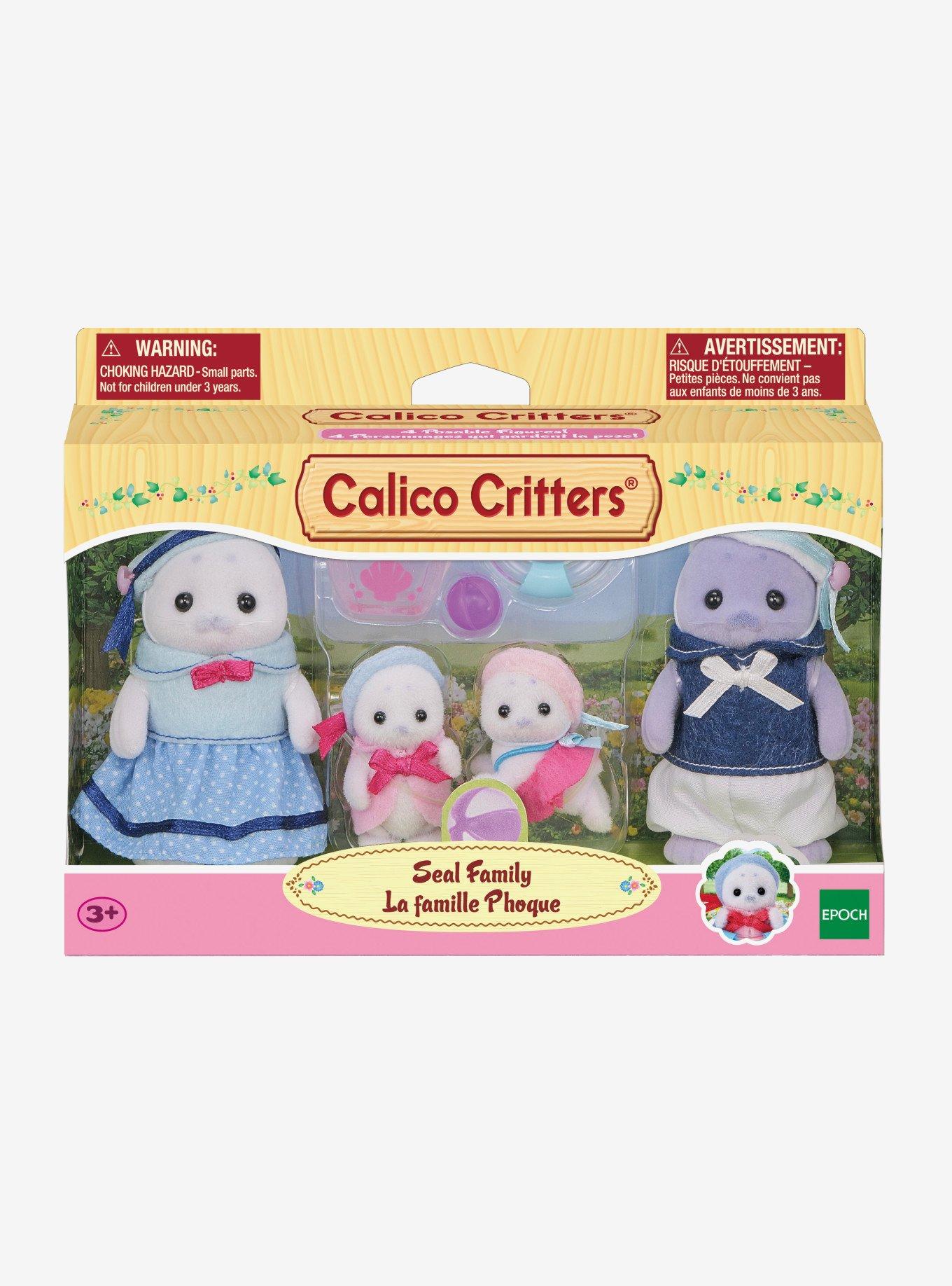 Calico Critters Seal Family Figure Set, , alternate