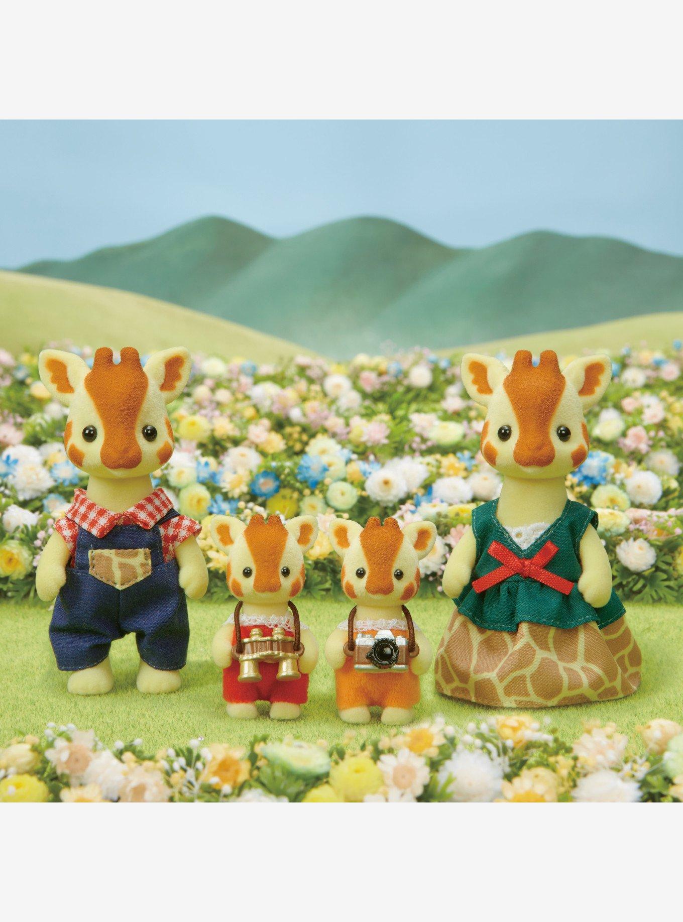 Calico Critters Highbranch Giraffe Family Figure Set, , hi-res