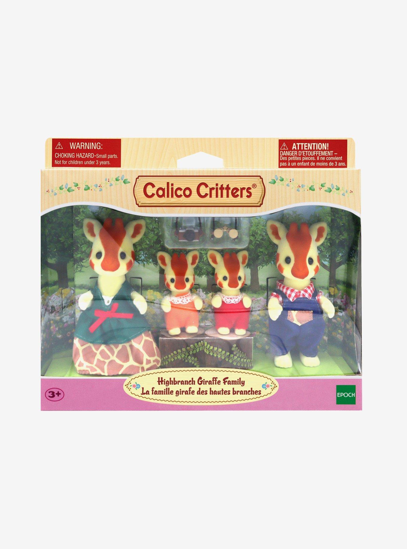 Calico Critters Highbranch Giraffe Family Figure Set, , alternate