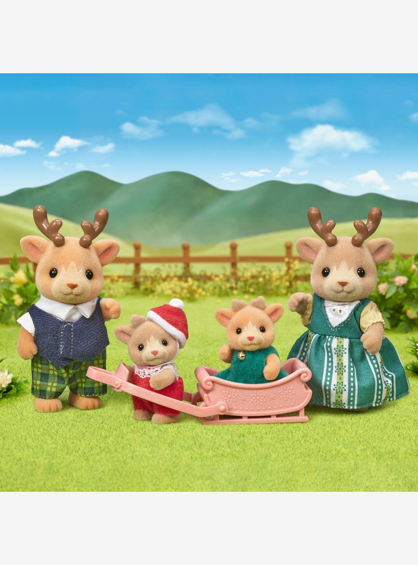 Calico Critters Reindeer Family Figure Set, , alternate