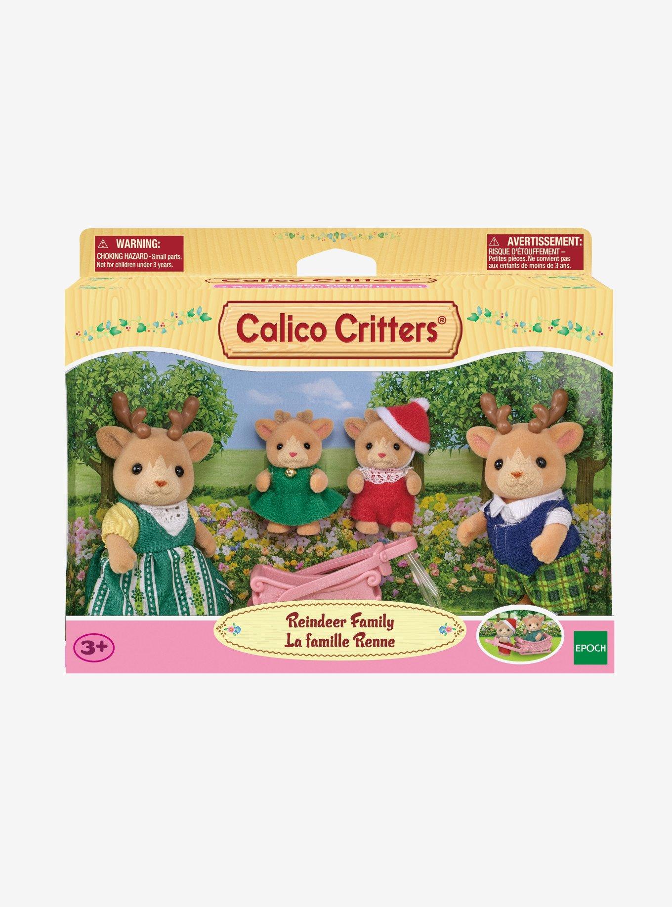 Calico Critters Reindeer Family Figure Set, , alternate