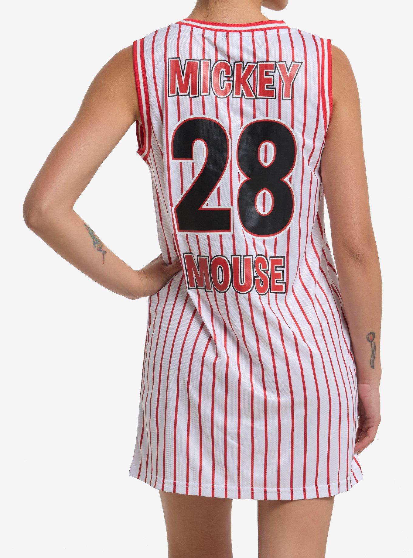 Her Universe Disney Mickey Mouse Basketball Jersey Dress, , hi-res