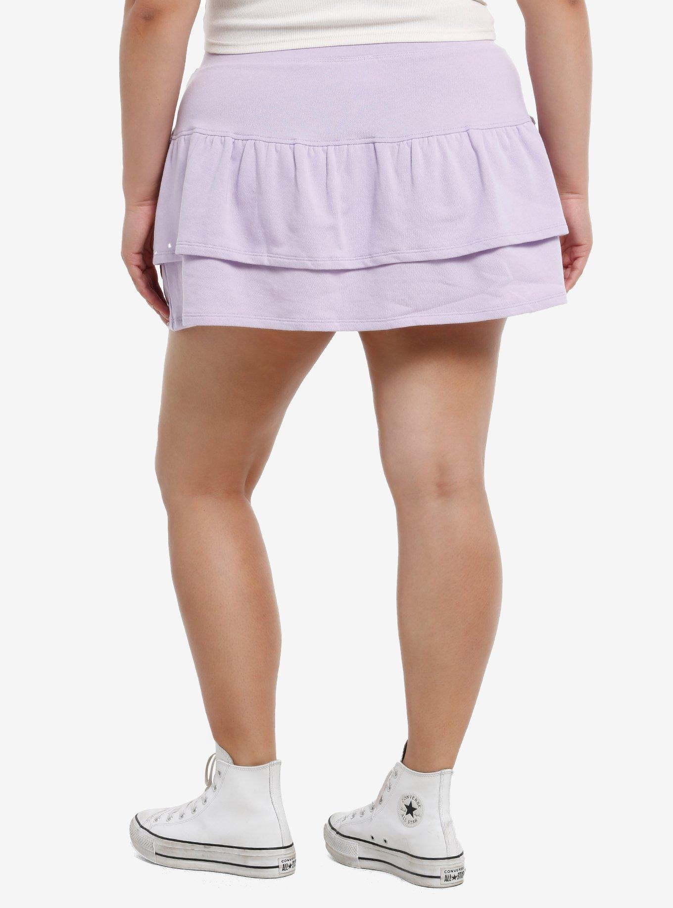 Disney Tangled Lace-Up Tiered Skirt Plus Size, , hi-res