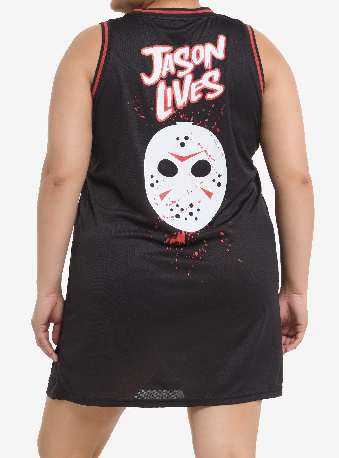 Friday The 13th Jersey Dress Plus Size, , hi-res