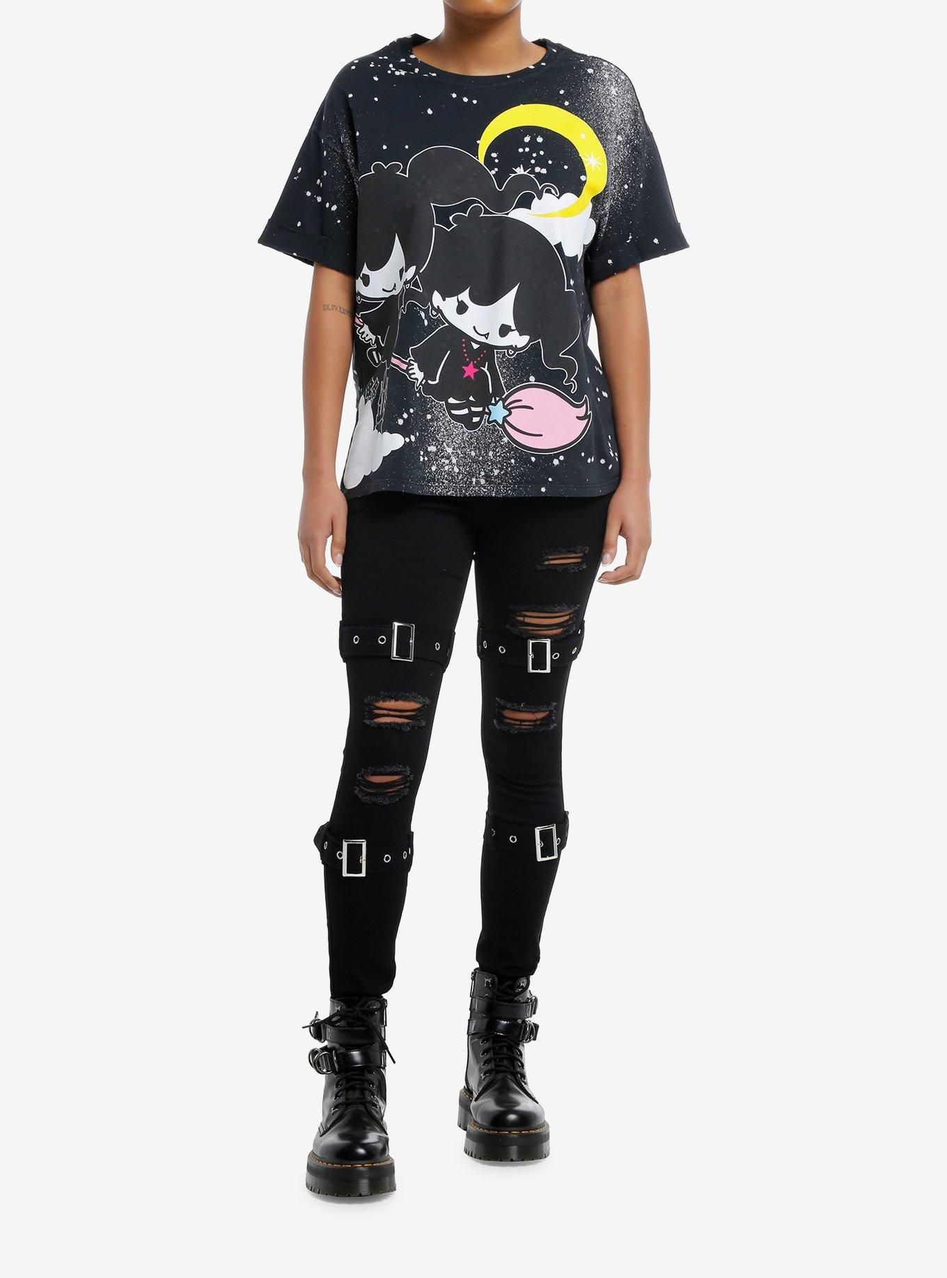 Magical Twin Comets Speckled Girls Oversized T-Shirt Hot Topic Exclusive, , hi-res