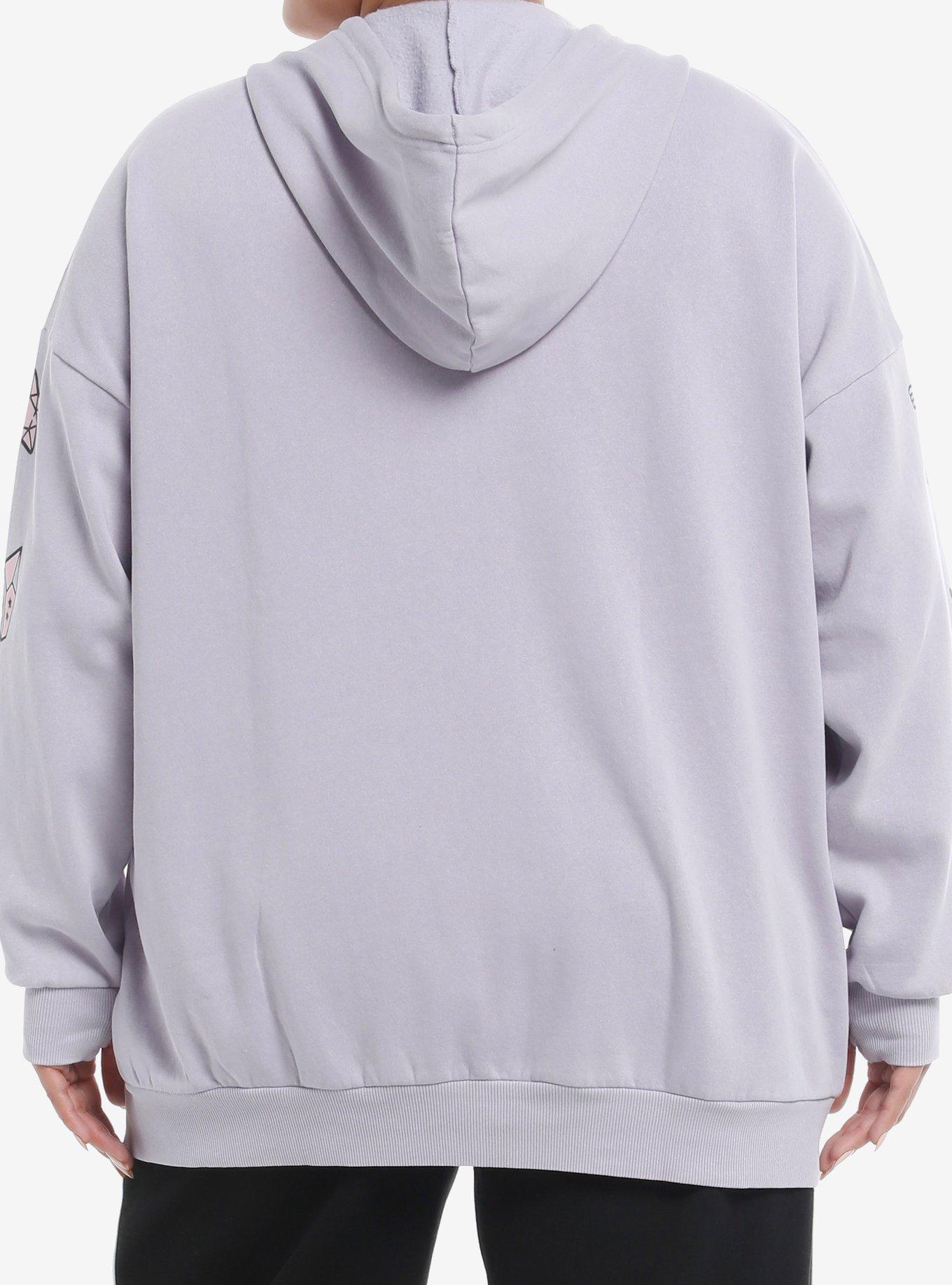 Magical Twin Comets Girls Oversized Hoodie Plus Size Hot Topic Exclusive, MULTI, alternate