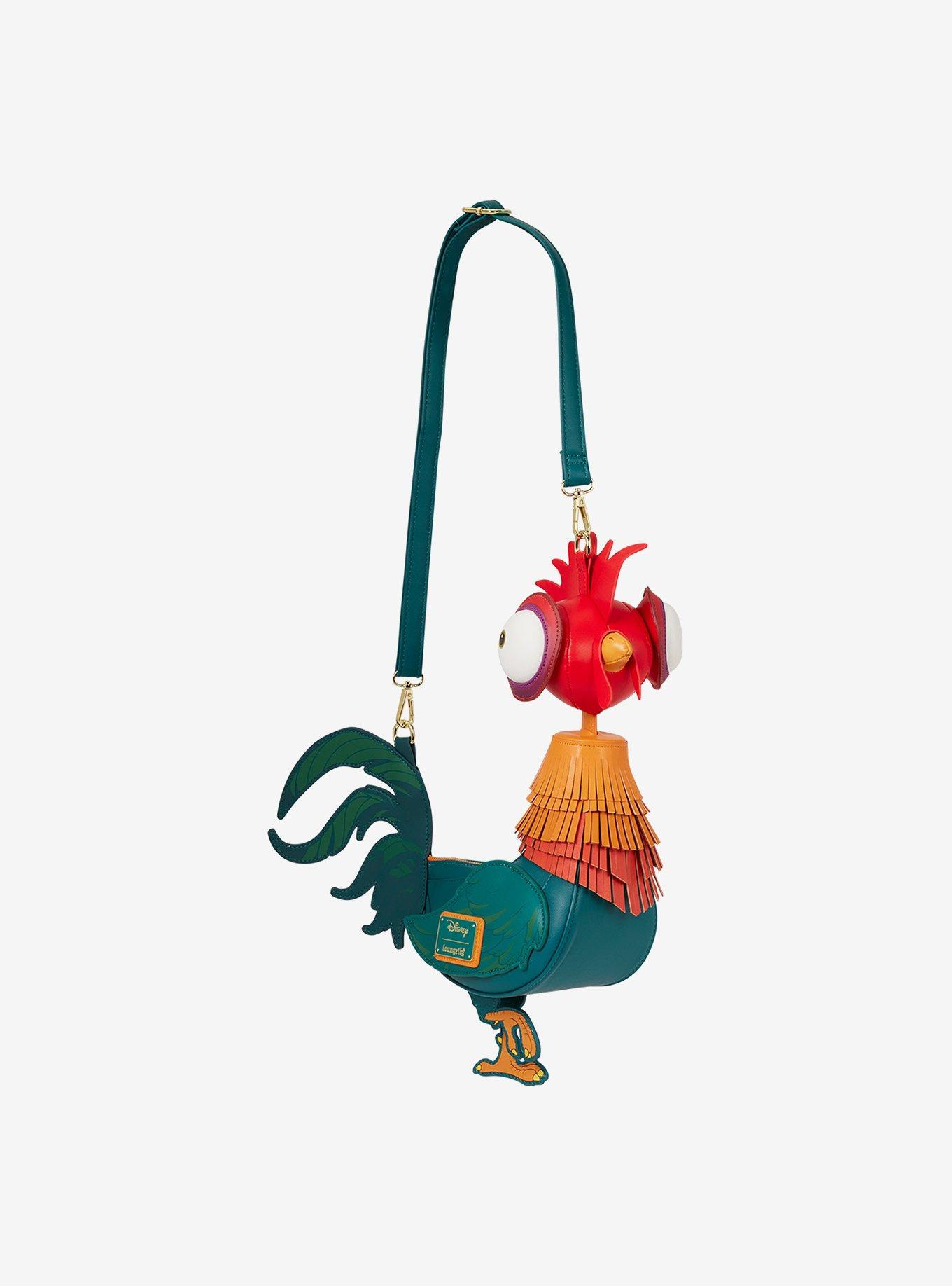 Loungefly Disney Moana Hei Hei Figural Crossbody Bag