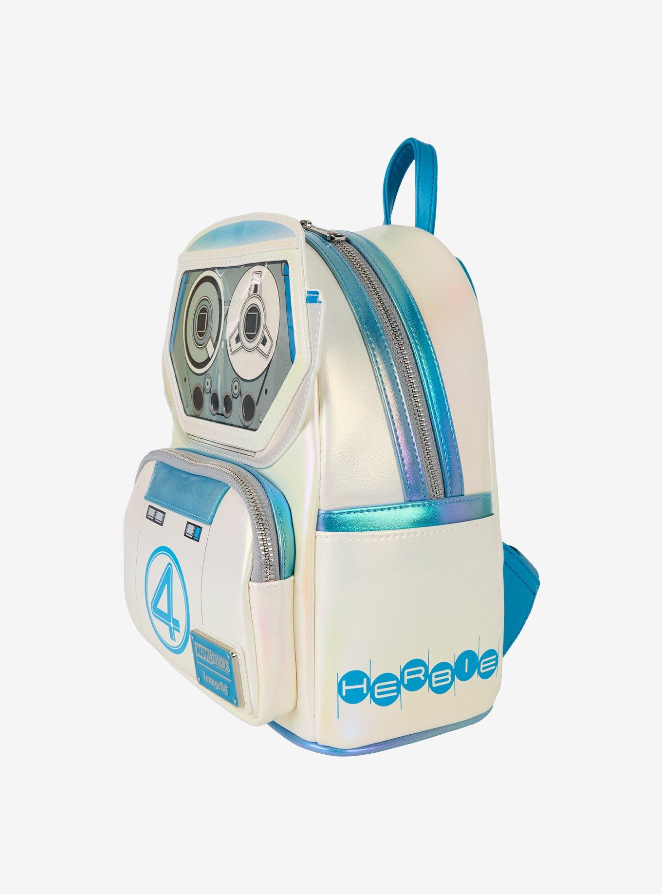 Loungefly Marvel The Fantastic Four: First Steps H.E.R.B.I.E. Figural Mini Backpack, , alternate