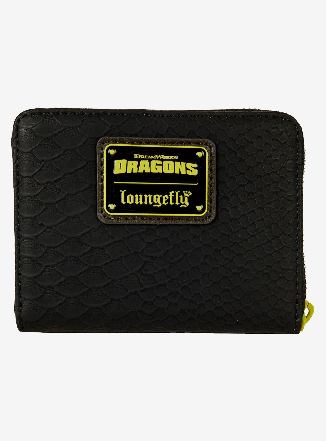 Loungefly DreamWorks How To Train Your Dragon Toothless Neon Wallet, , hi-res