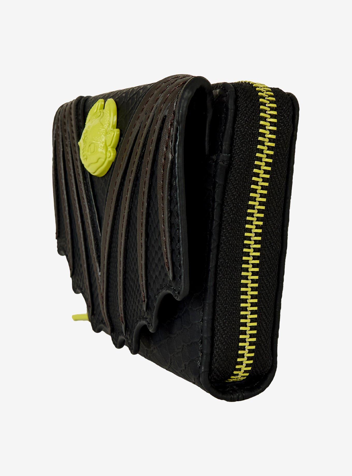 Loungefly DreamWorks How To Train Your Dragon Toothless Neon Wallet, , alternate